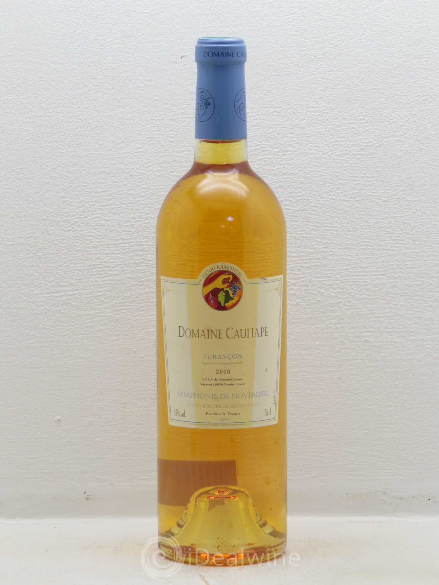 Jurançon Cauhapé symphonie de novembre 2000 - Posten von 1 Flasche - 0