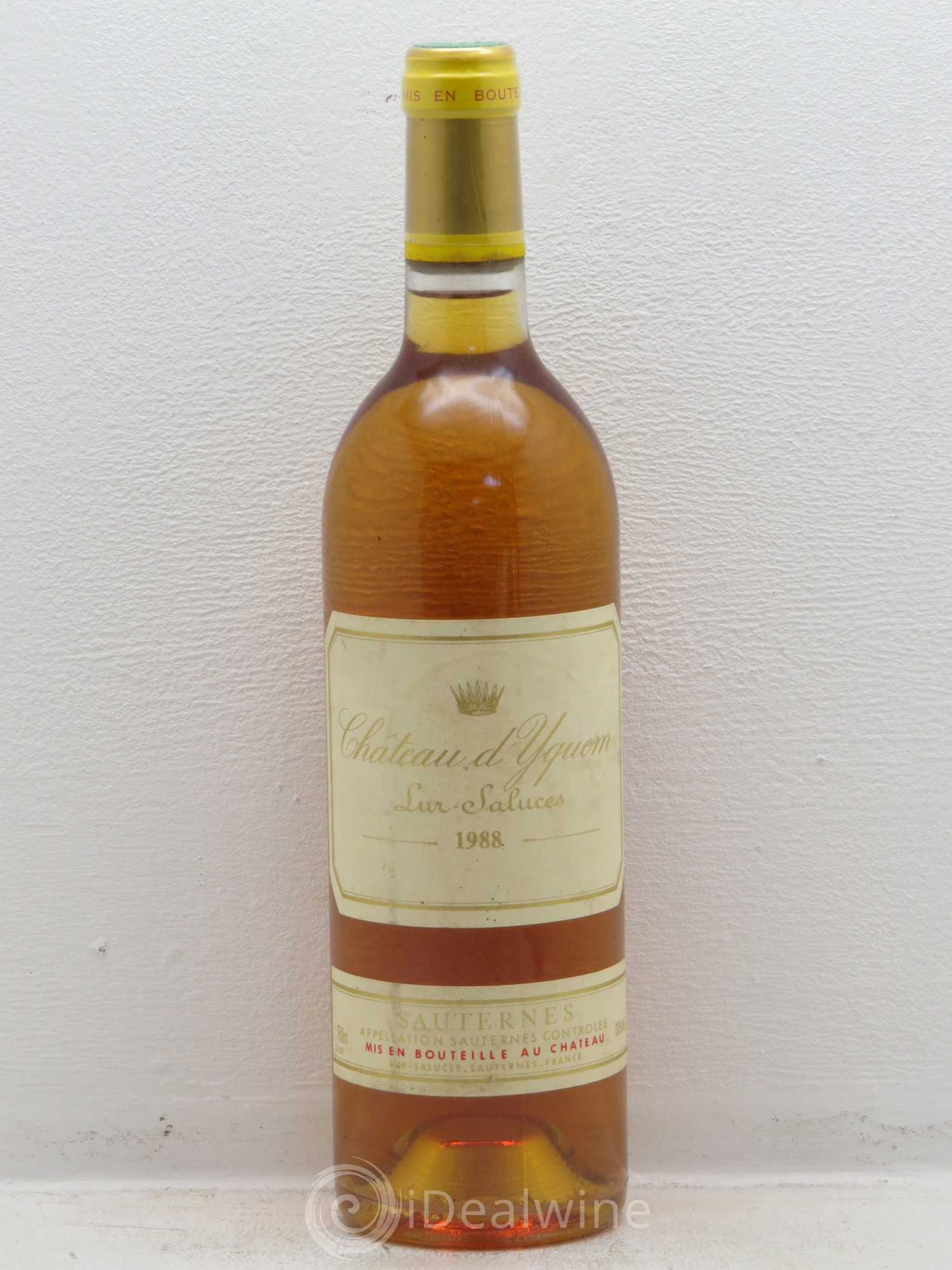 Château d' Yquem 1er Cru Classé Supérieur 1988 - Lotto di 1 bottiglia - 0