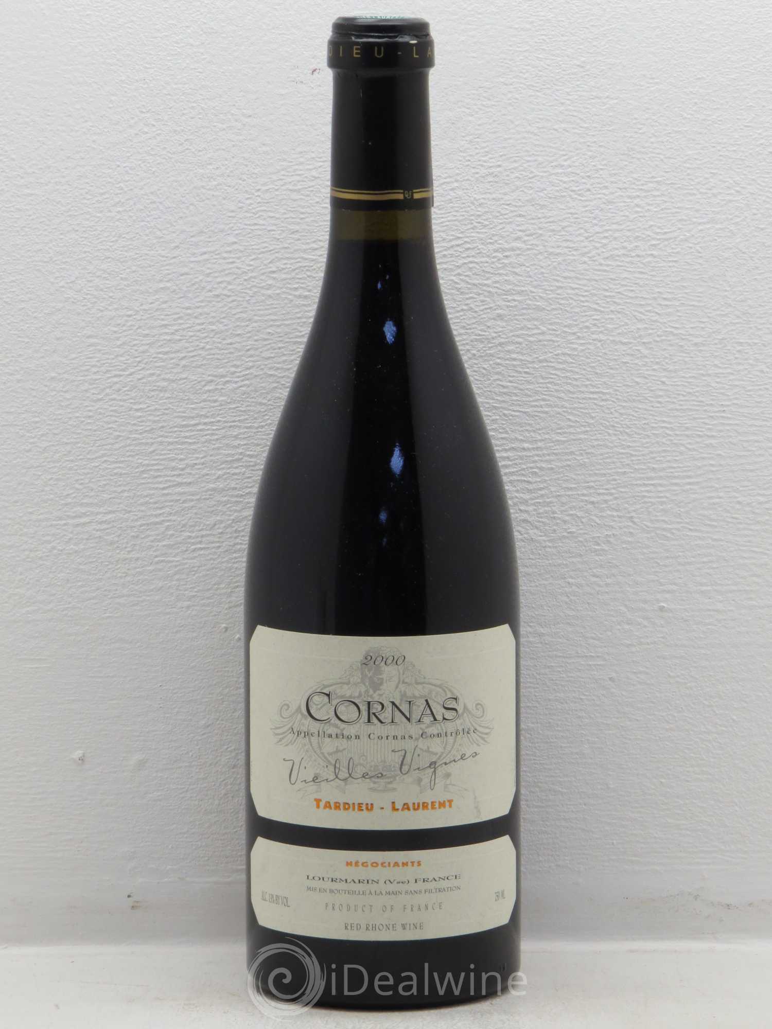 Cornas Vieilles vignes Maison Tardieu-Laurent 1997 - Lot de 1 bouteille - 0