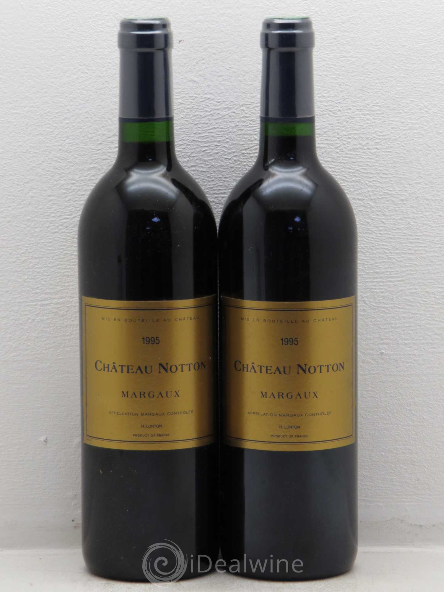 Bordeaux Notton 1995 - Posten von 2 Flaschen - 0