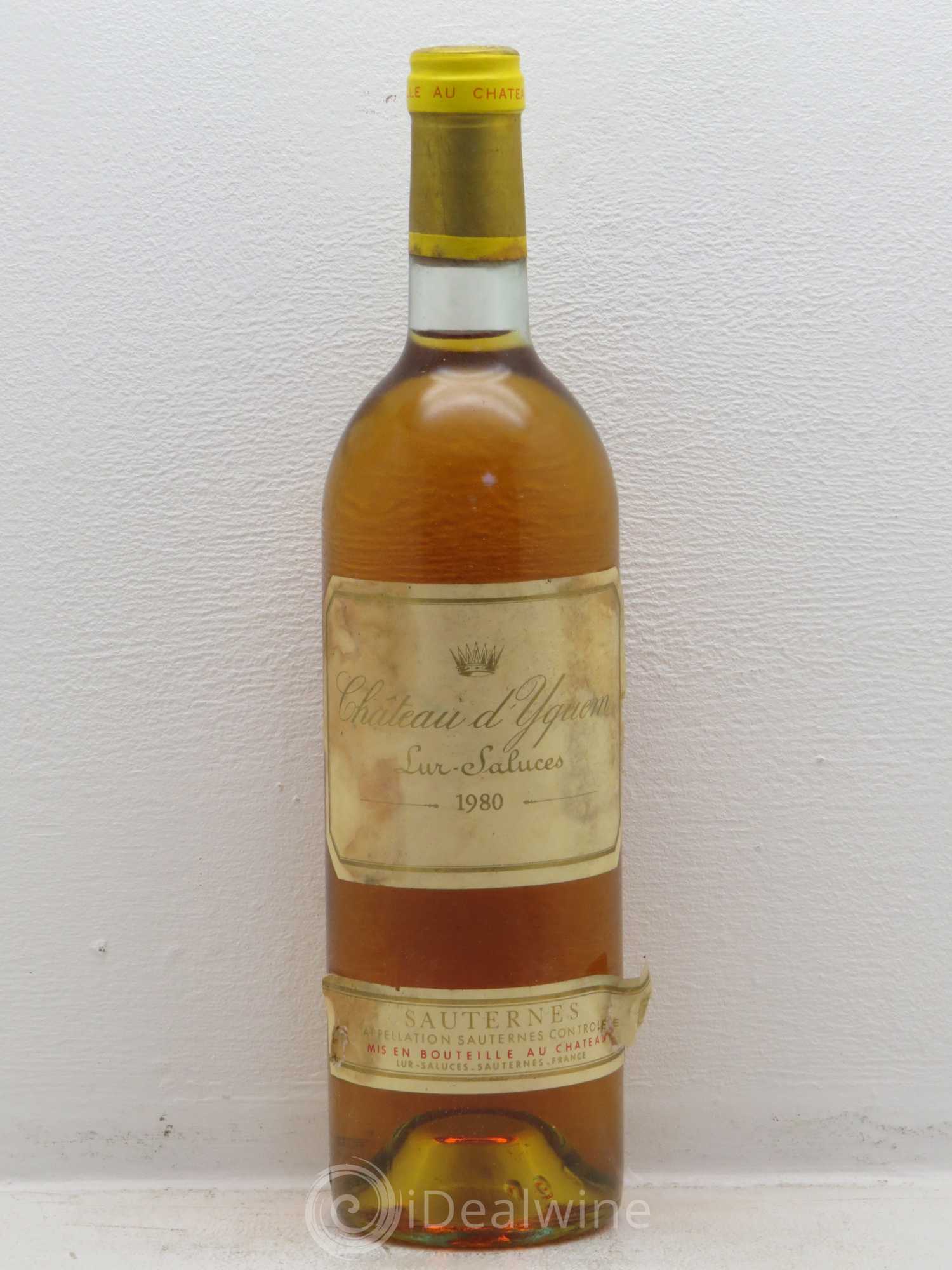 Château d' Yquem 1er Cru Classé Supérieur 1980 - Lotto di 1 bottiglia - 0