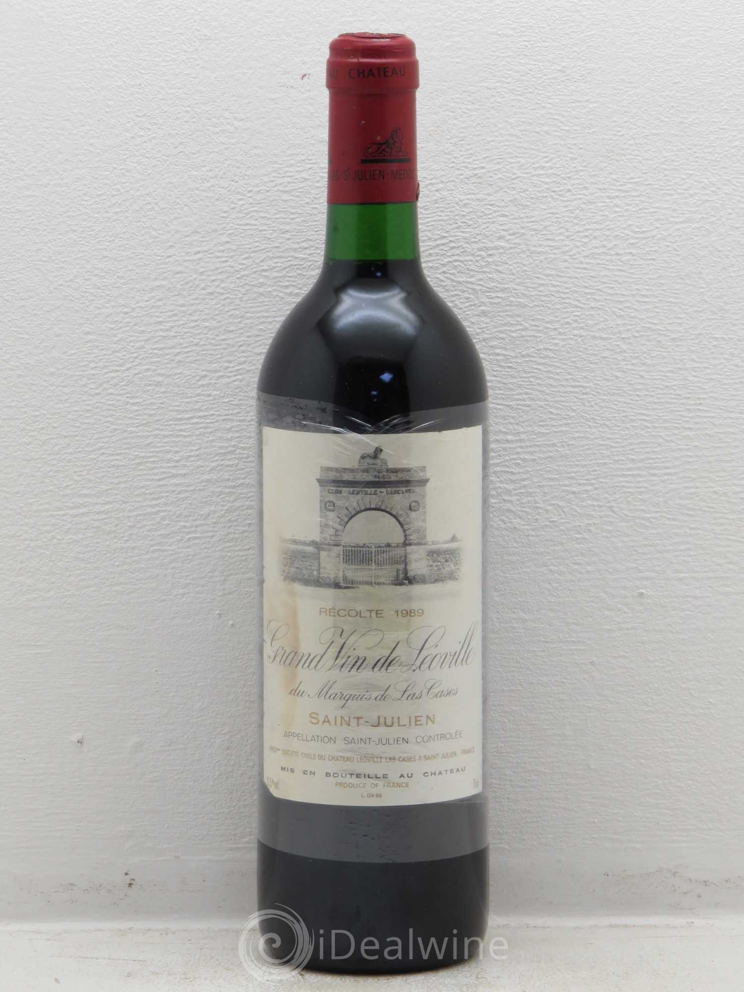 Château Léoville Las Cases 2ème Grand Cru Classé 1989 - Lot de 1 bouteille - 0