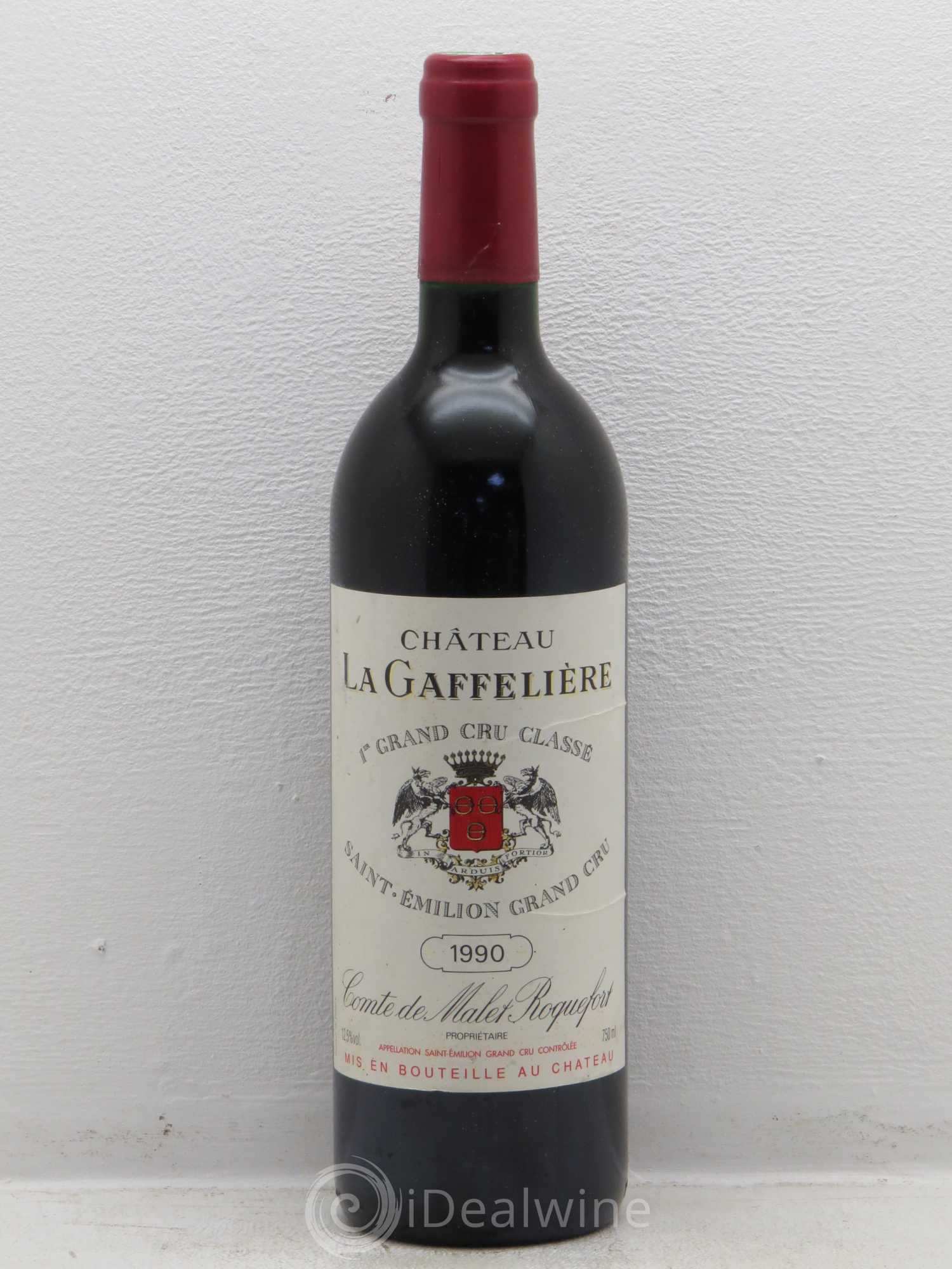 Château la Gaffelière 1er Grand Cru Classé B 1990 - Lot de 1 bouteille - 0