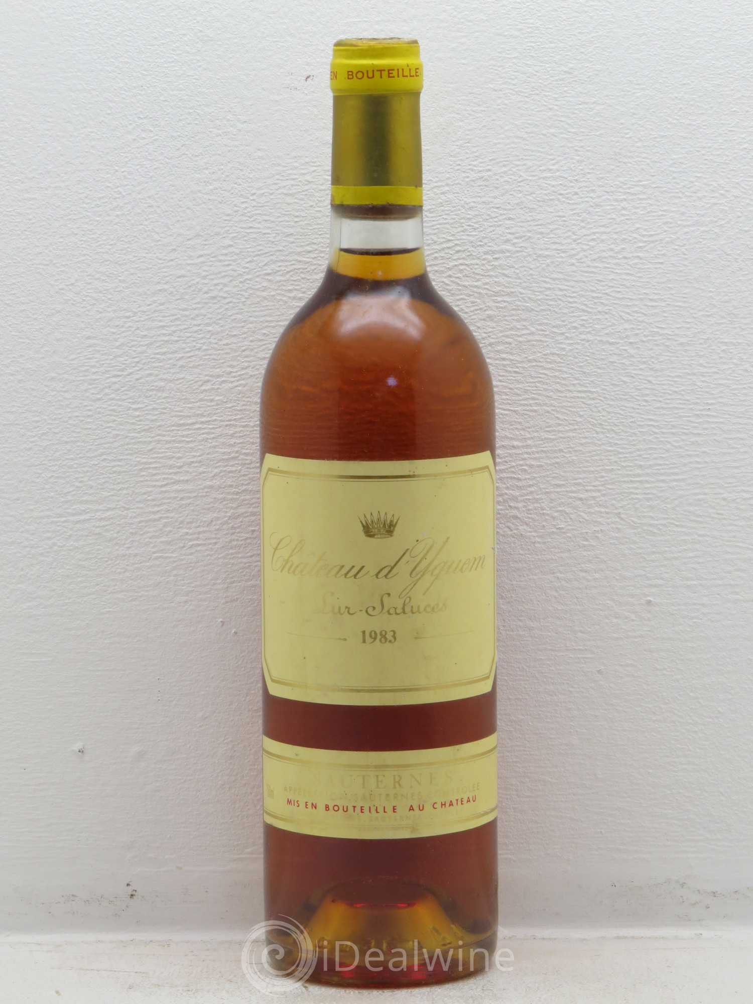 Château d' Yquem 1er Cru Classé Supérieur 1983 - Lotto di 1 bottiglia - 0