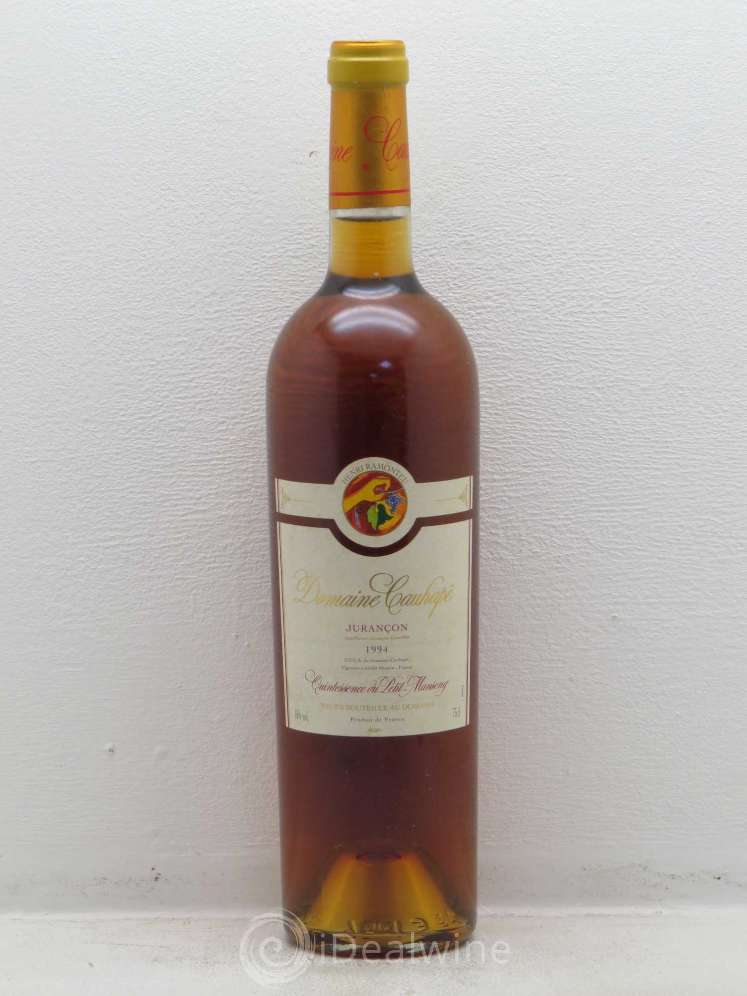 Jurançon Quintessence du Petit Manseng Cauhapé 1994 - Lot de 1 bouteille - 0
