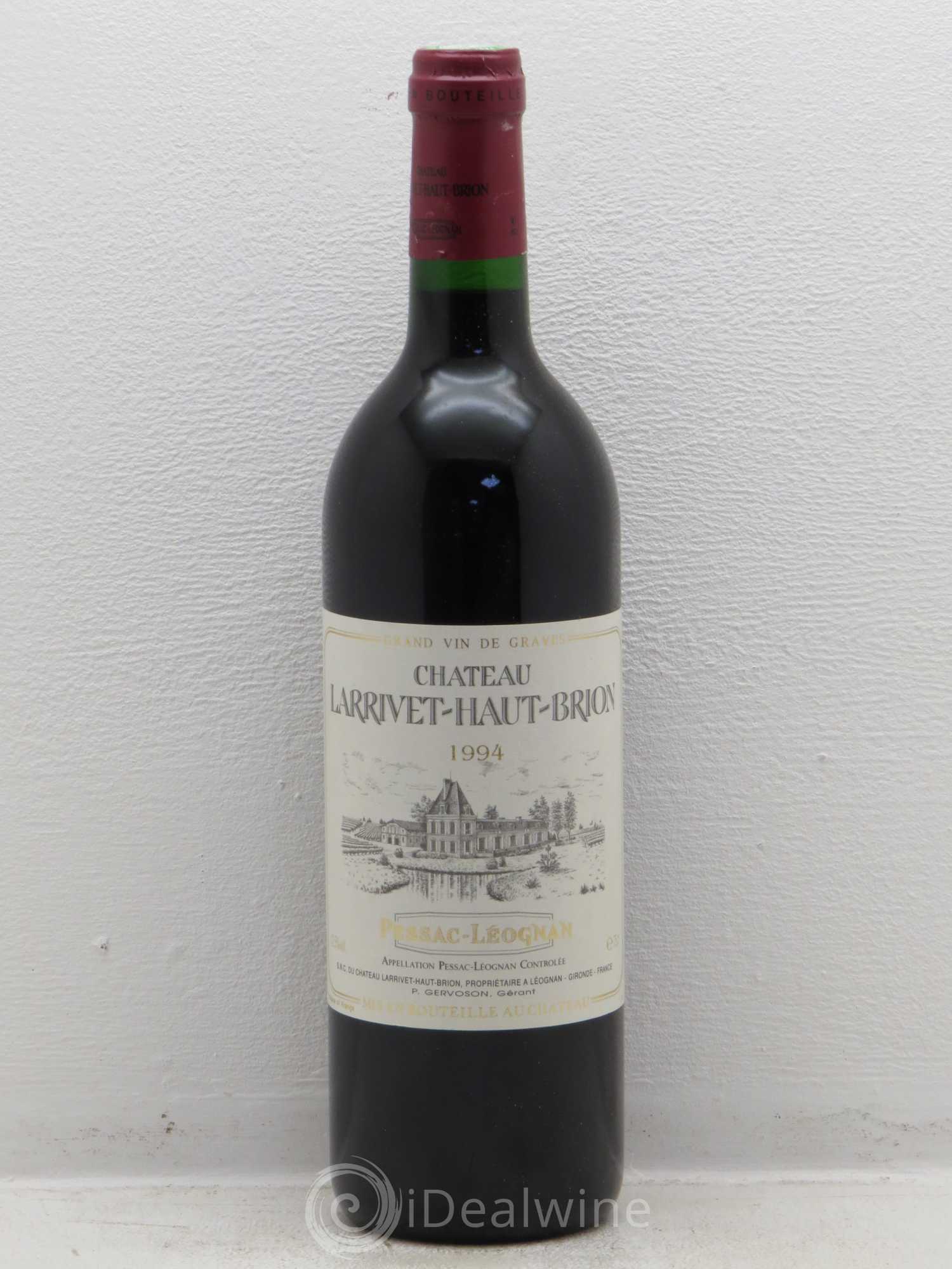 Château Larrivet Haut-Brion 1994 - Lot de 1 bouteille - 0