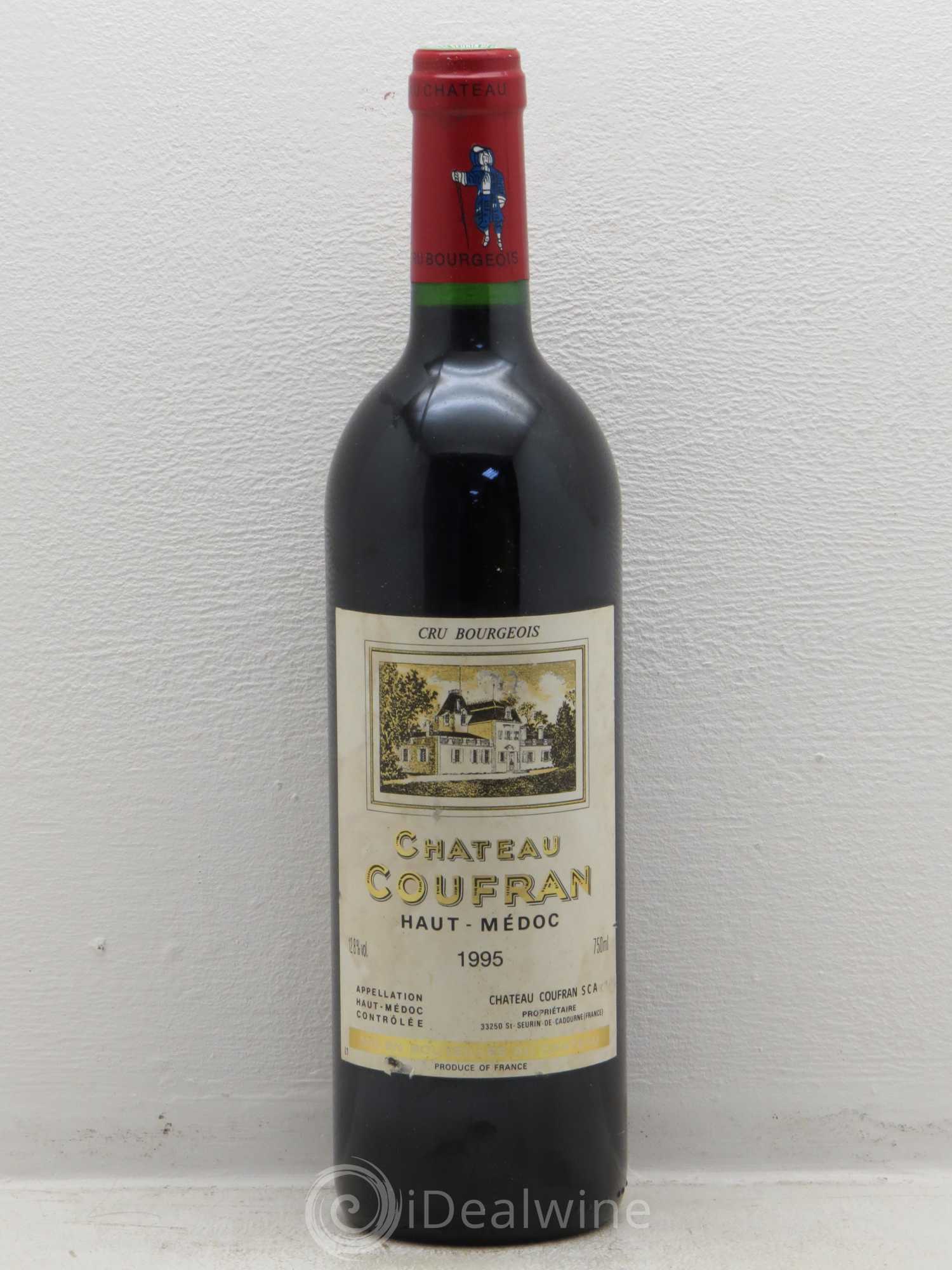 Château Coufran Cru Bourgeois 1995 - Lot de 1 bouteille - 0
