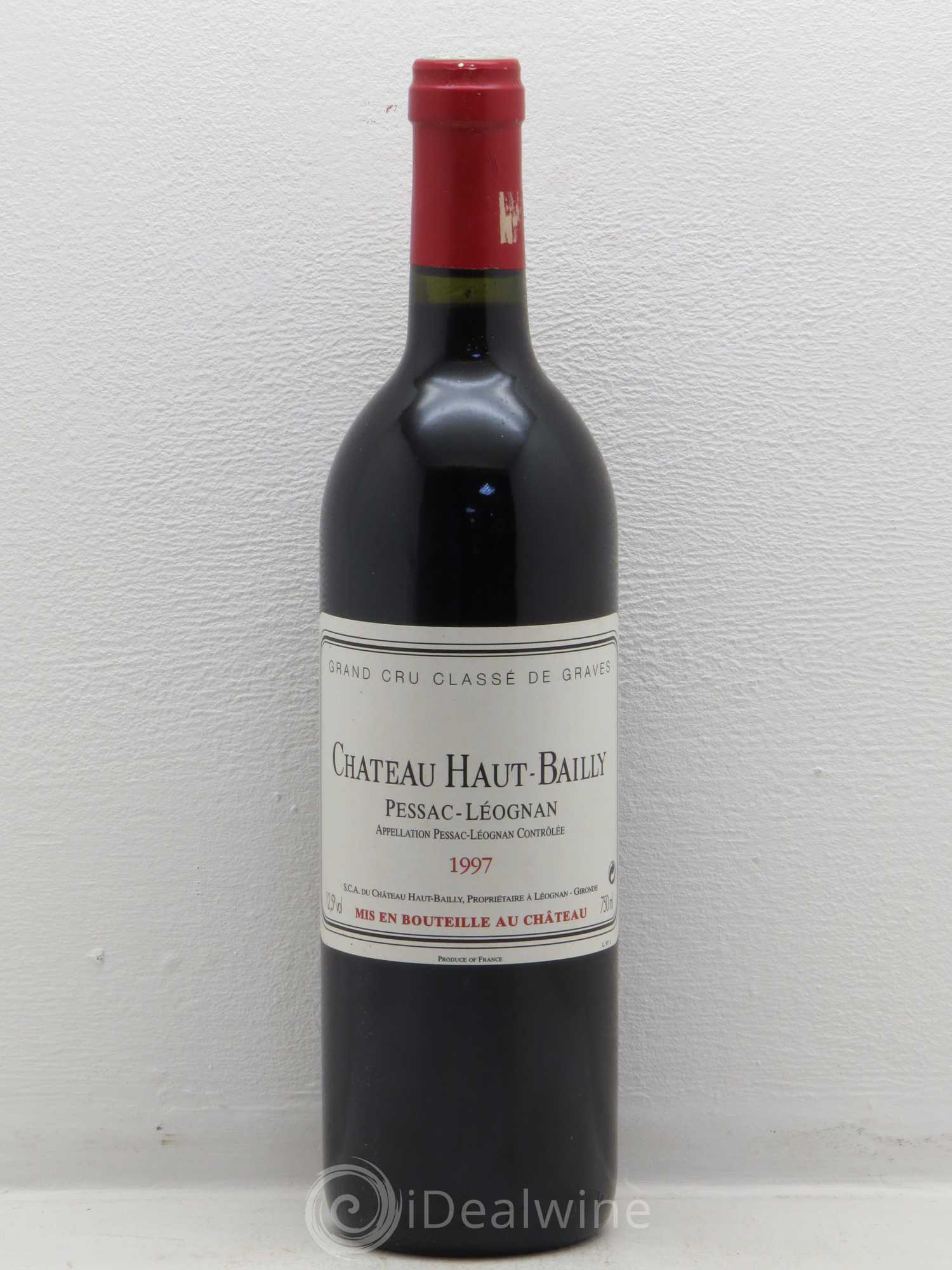 Château Haut-Bailly Cru Classé de Graves 1997 - Lot de 1 bouteille - 0