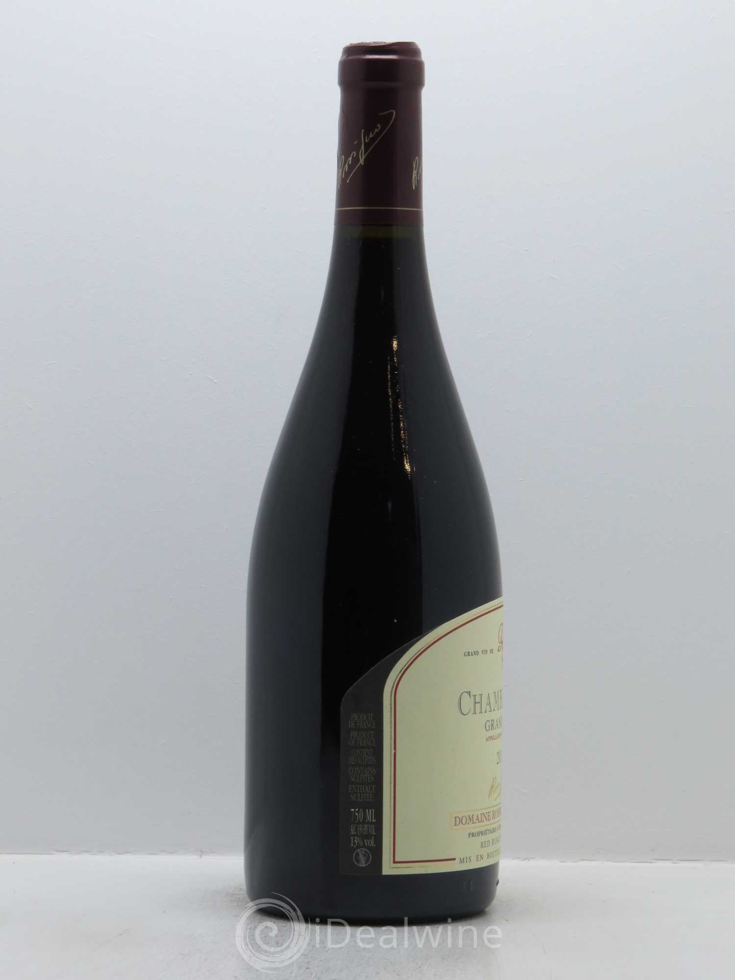 Chambertin Grand Cru Rossignol-Trapet (Domaine) 2013 - Lot de 1 bouteille - 1