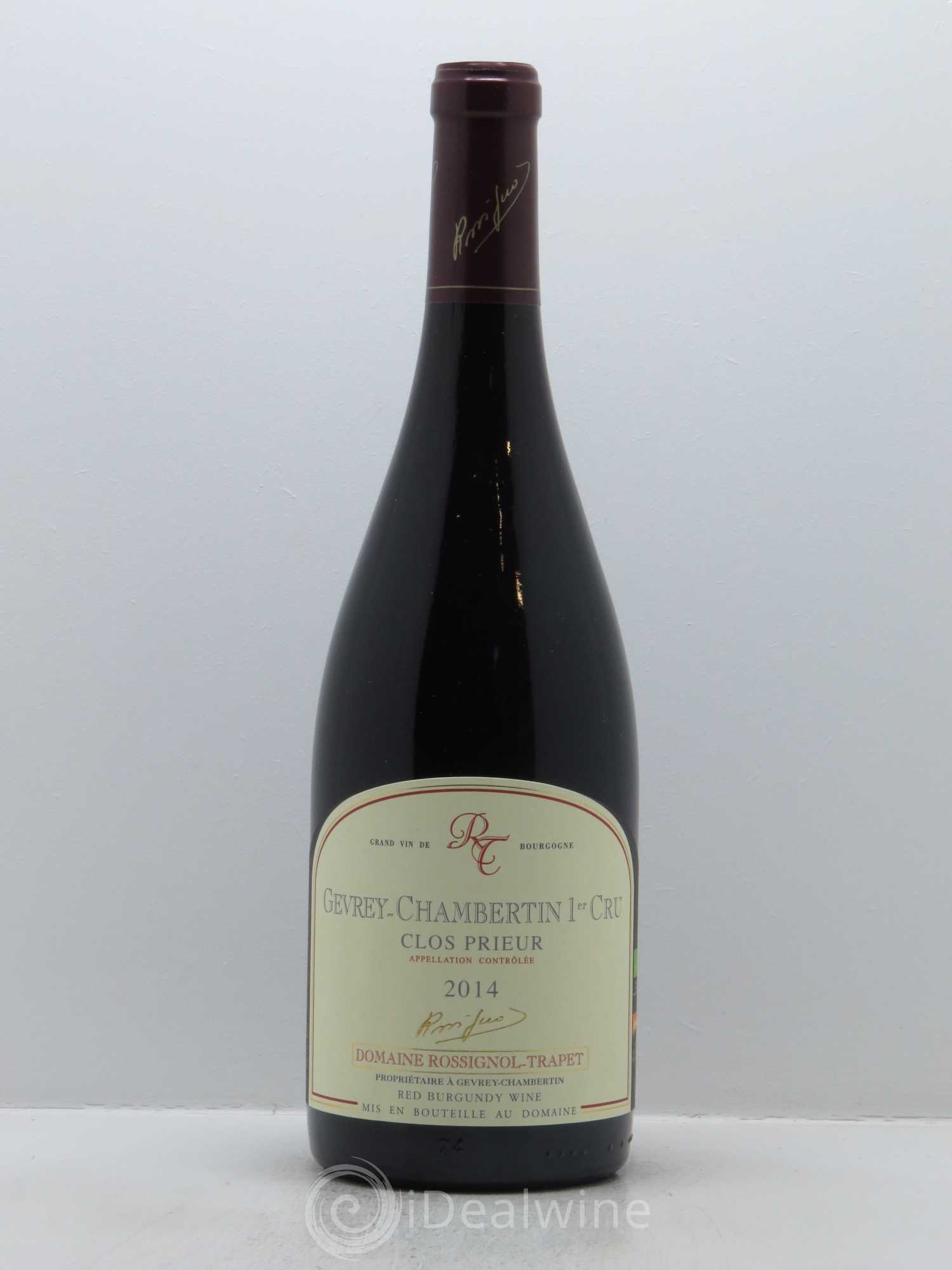 Gevrey-Chambertin 1er Cru Clos Prieur Rossignol-Trapet (Domaine) 2014 - Lot de 1 bouteille - 0