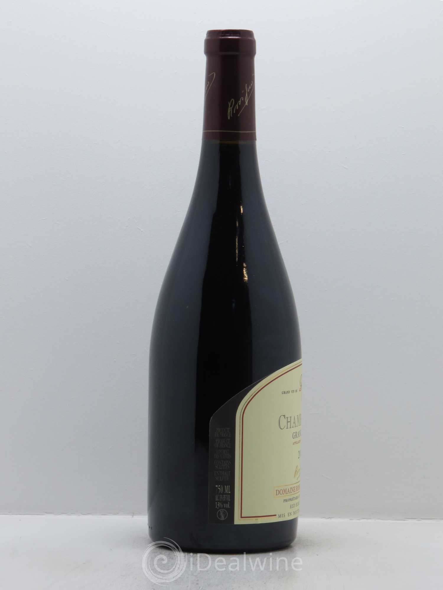 Chambertin Grand Cru Rossignol-Trapet (Domaine) 2015 - Lot de 1 bouteille - 1