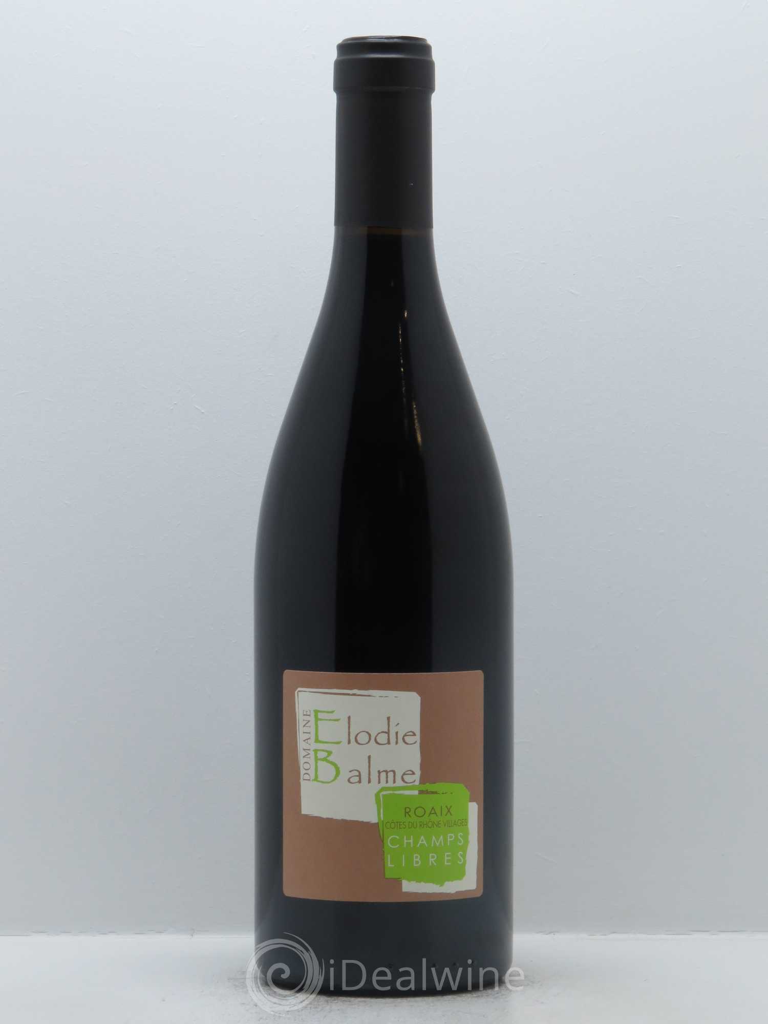 Côtes-du-Rhône-Villages Roaix Champs Libres Elodie Balme (Domaine) 2016 - Lot de 1 bouteille - 0
