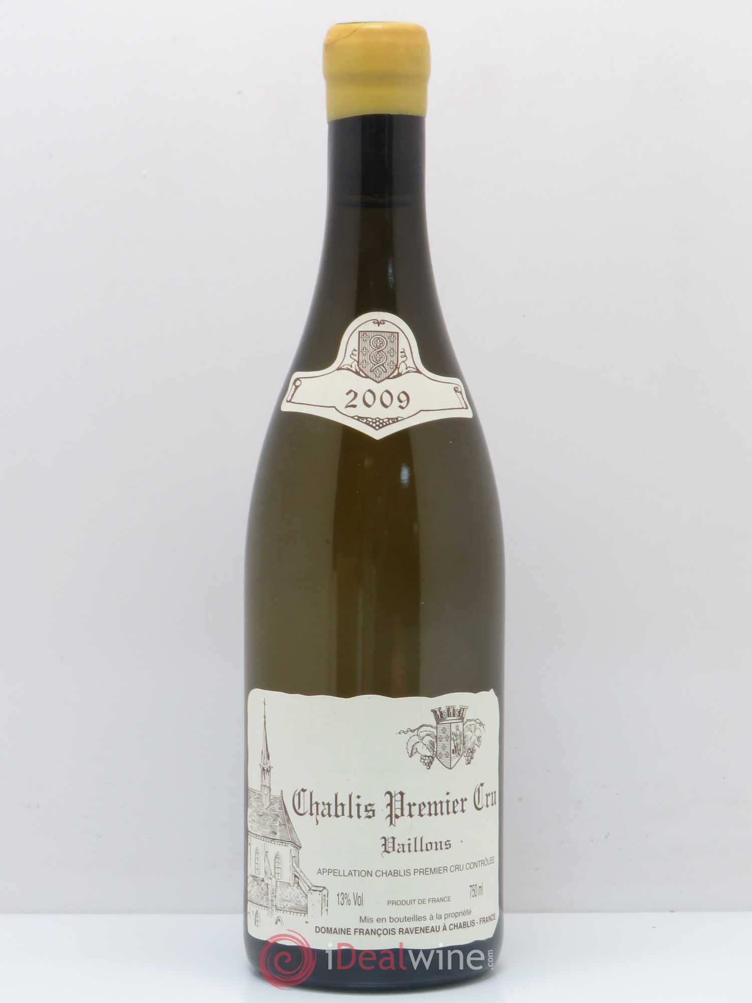 Chablis 1er Cru Vaillons Raveneau (Domaine) 2009 - Lot de 1 bouteille - 0