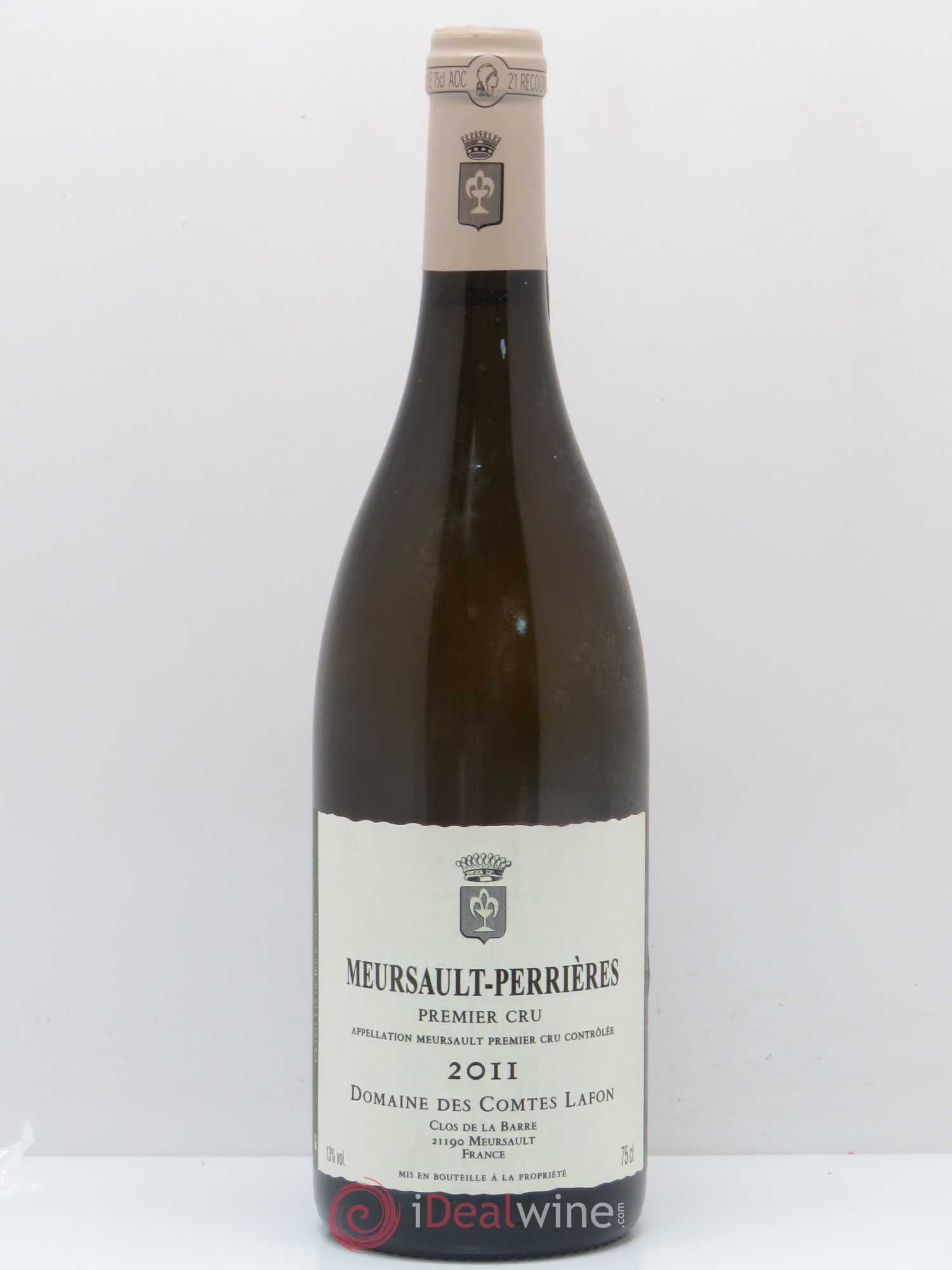 Meursault 1er Cru Perrières Comtes Lafon (Domaine des) 2011 - Lot de 1 bouteille - 0