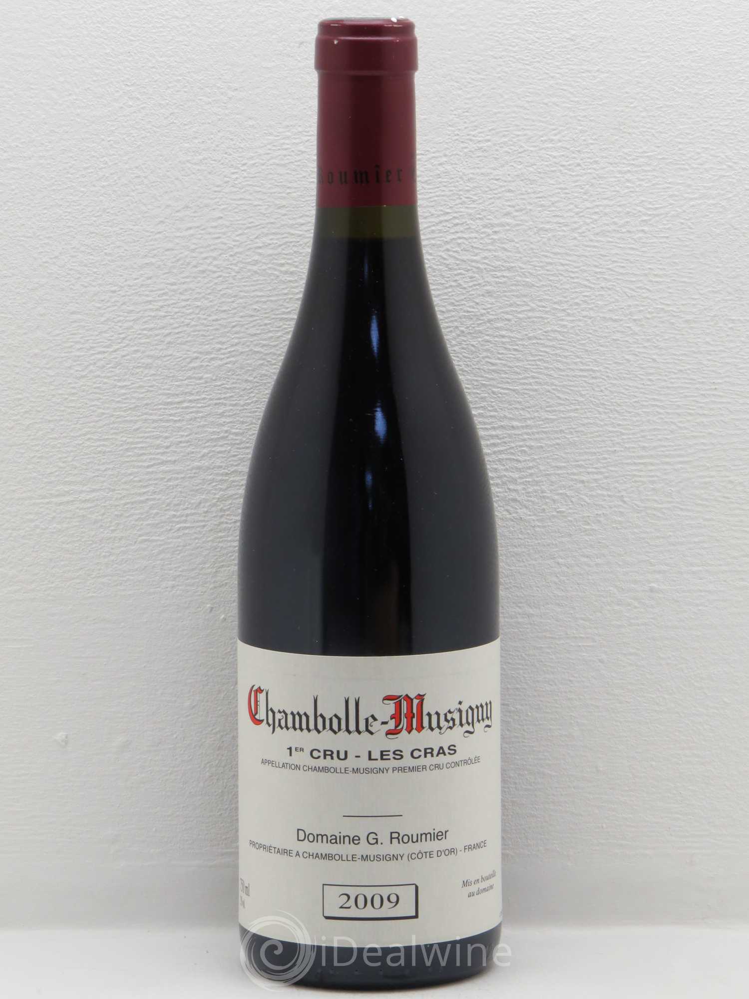 Chambolle-Musigny 1er Cru Les Cras Georges Roumier (Domaine) 2009 - Lot de 1 bouteille - 0