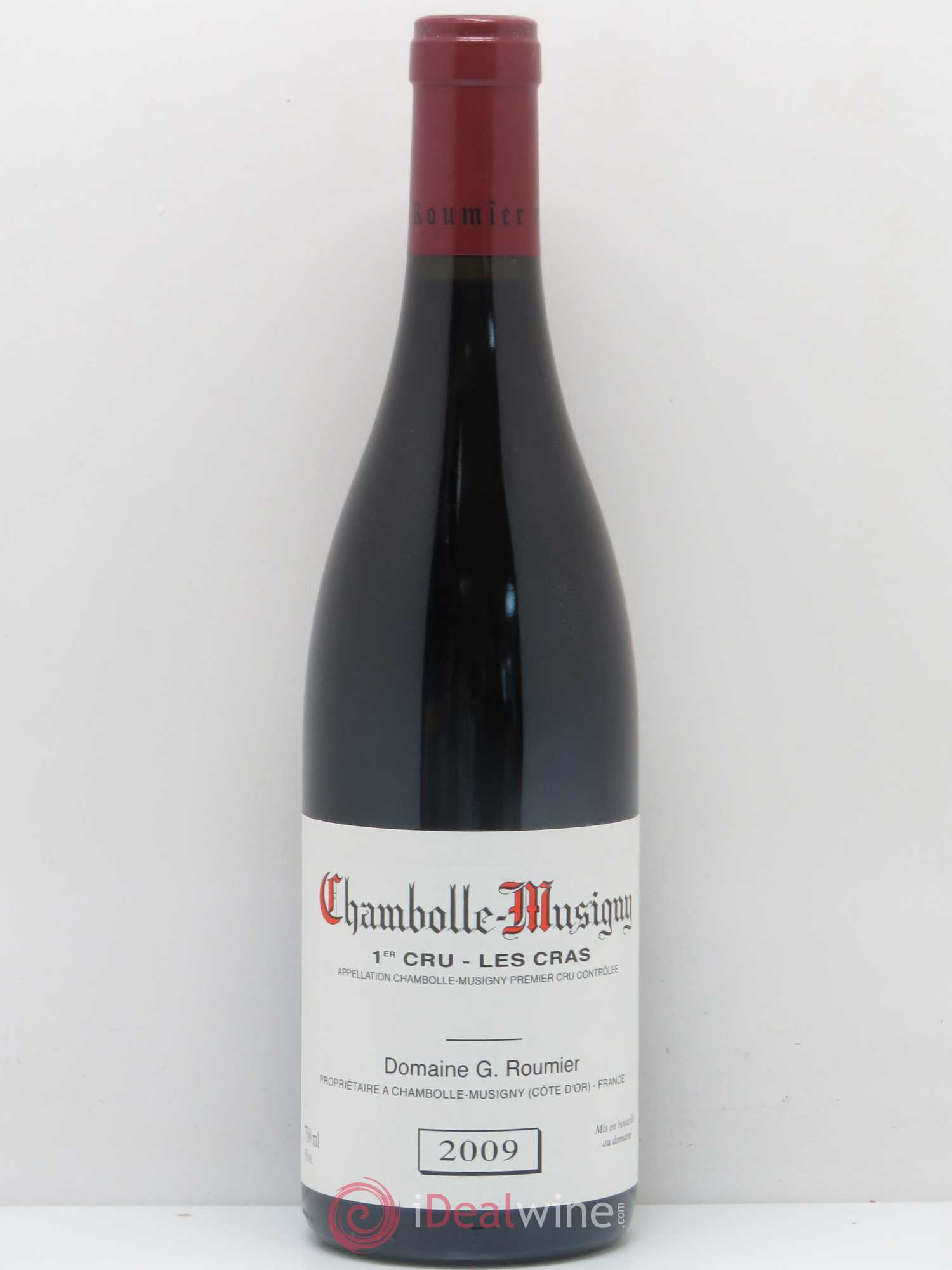 Chambolle-Musigny 1er Cru Les Cras Georges Roumier (Domaine) 2009 - Lot de 1 bouteille - 0