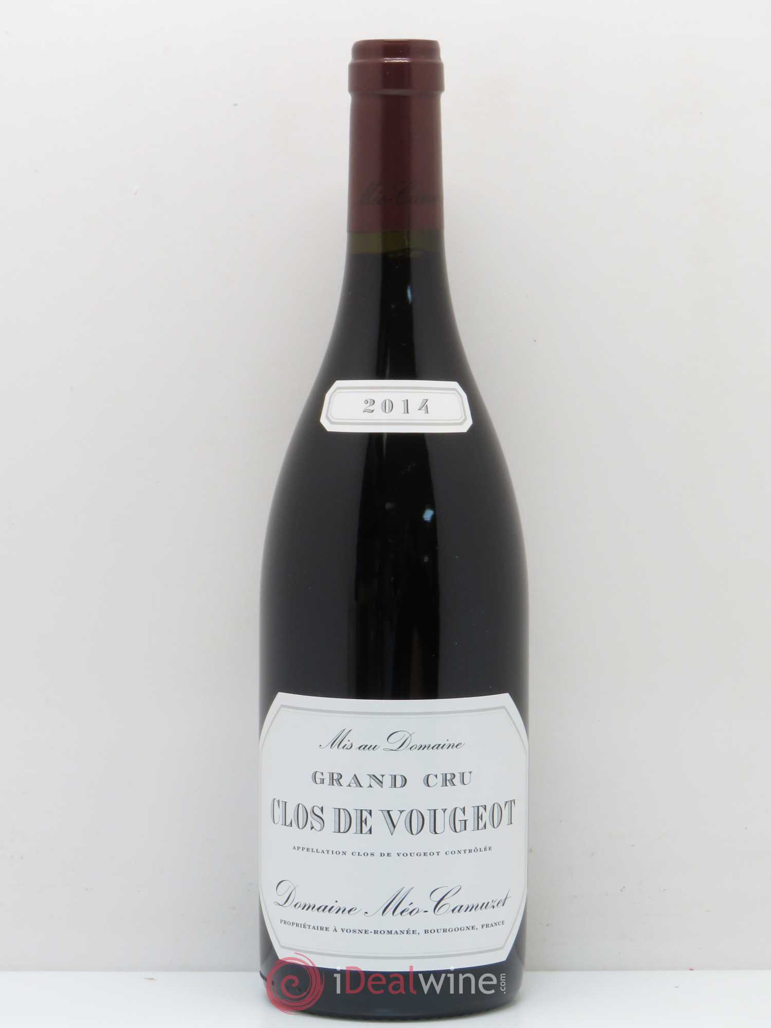 Clos de Vougeot Grand Cru Méo-Camuzet (Domaine) 2014 - Lot de 1 bouteille - 0