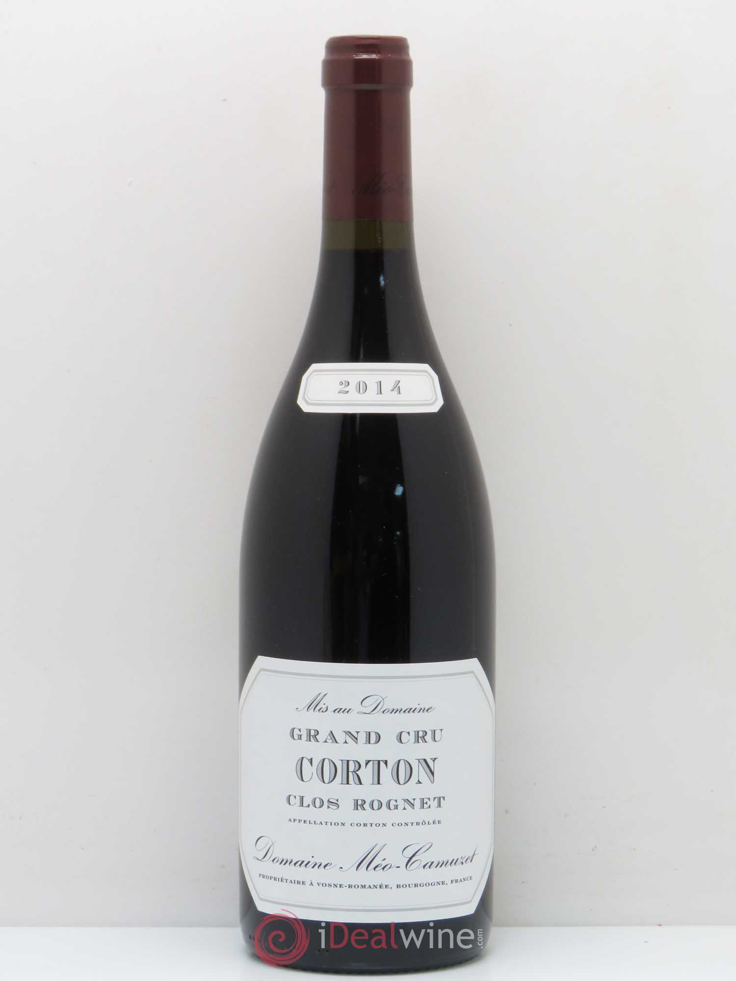 Corton Grand Cru Clos Rognet Méo-Camuzet (Domaine) 2014 - Lot de 1 bouteille - 0