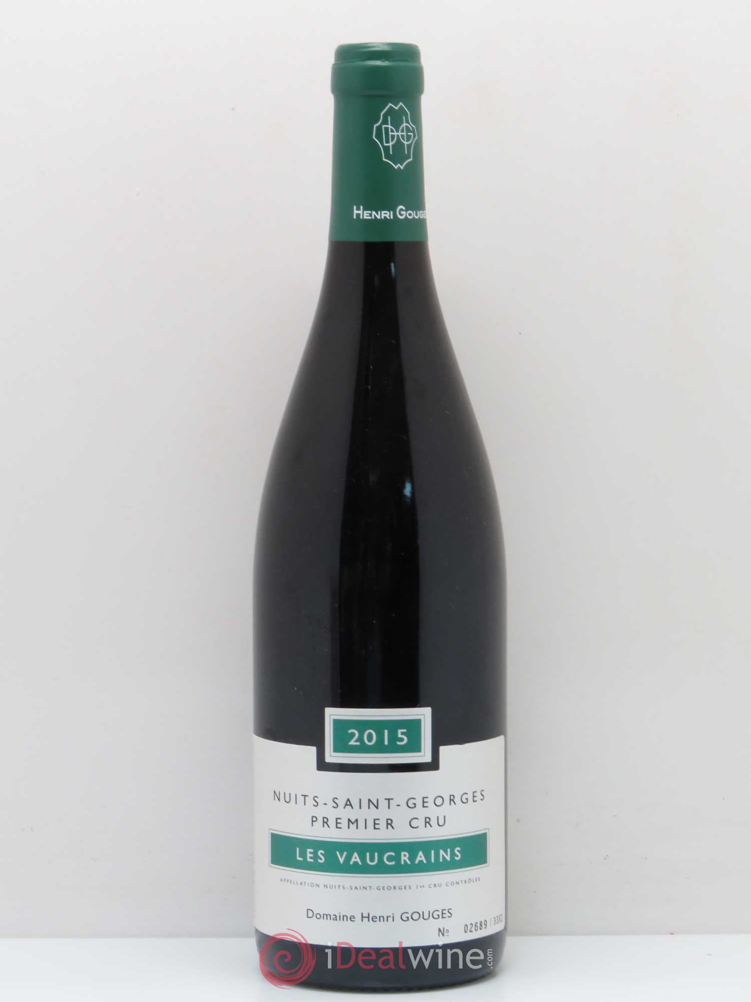 Nuits-Saint-Georges 1er Cru Les Vaucrains Henri Gouges 2015 - Lot de 1 bouteille - 0