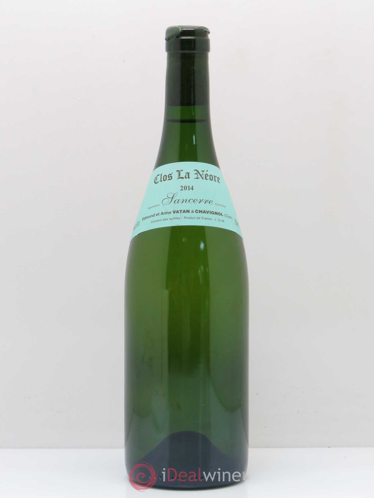 Sancerre Clos la Neore Edmond Vatan 2014 - Lot de 1 bouteille - 0