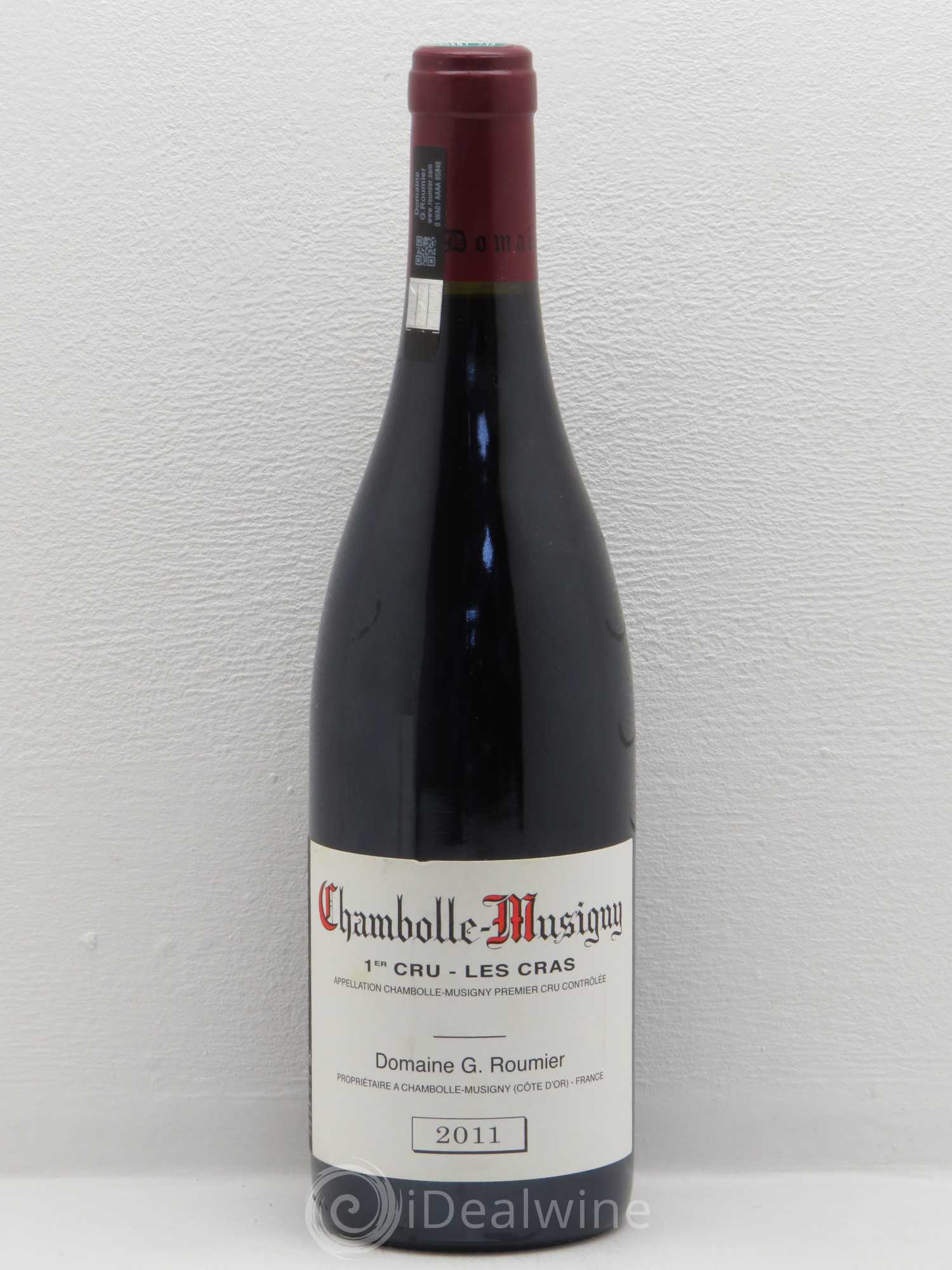 Chambolle-Musigny 1er Cru Les Cras Georges Roumier (Domaine) 2011 - Lot de 1 bouteille - 0