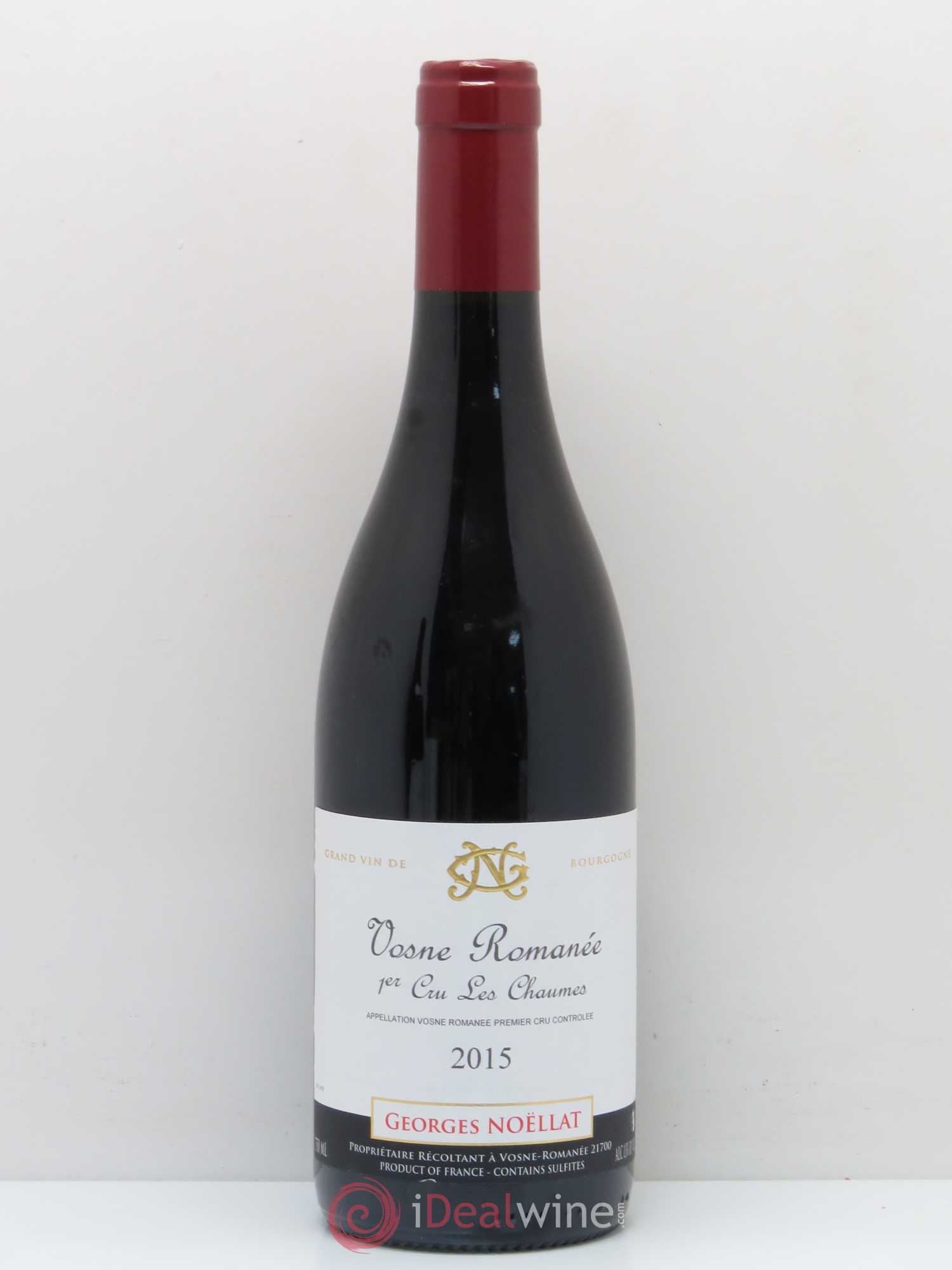Vosne-Romanée 1er Cru Les Chaumes Domaine Georges Noellat 2015 - Posten von 1 Flasche - 0
