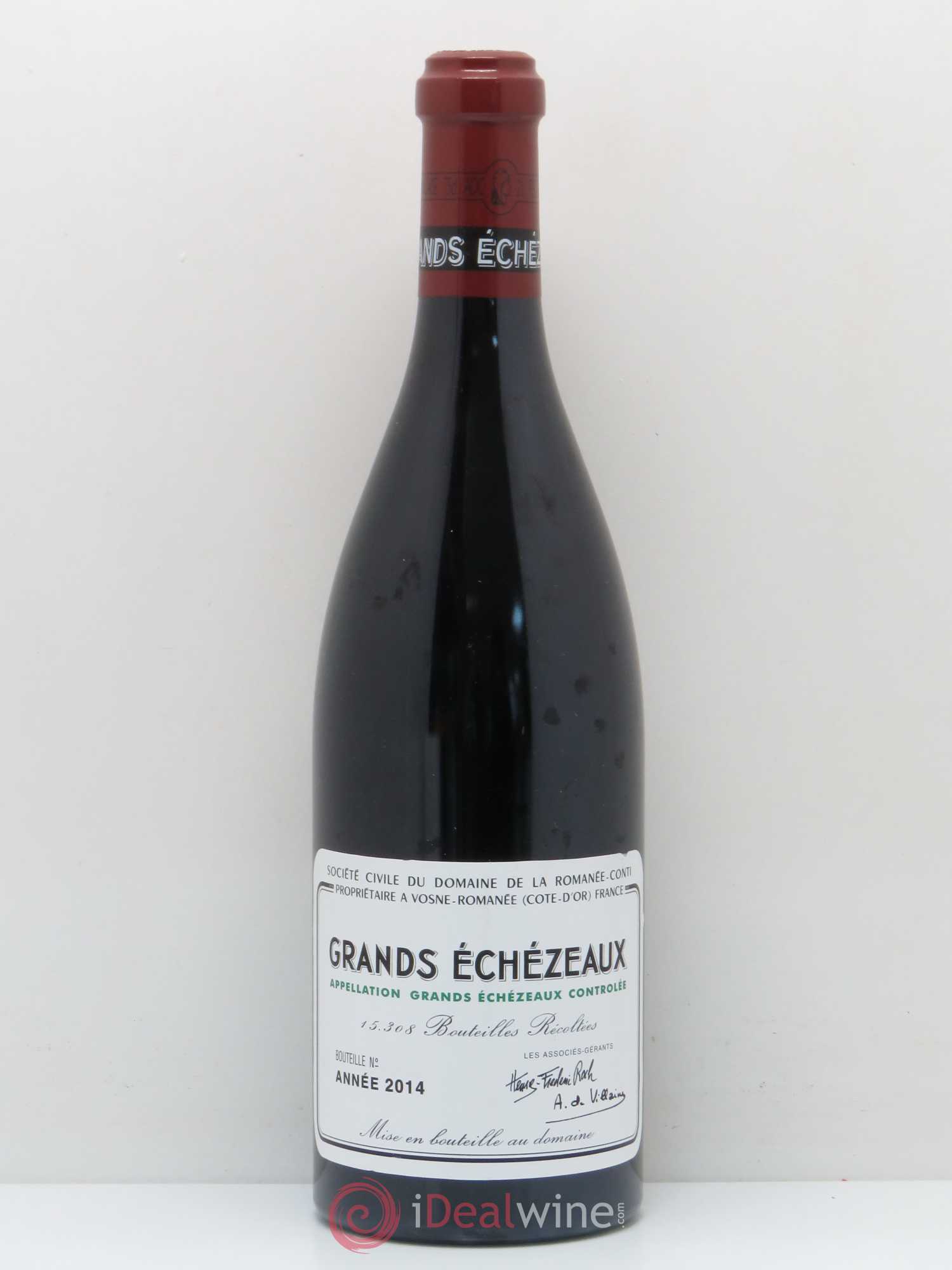 Grands-Echezeaux Grand Cru Domaine de la Romanée-Conti 2014 - Lot de 1 bouteille - 0