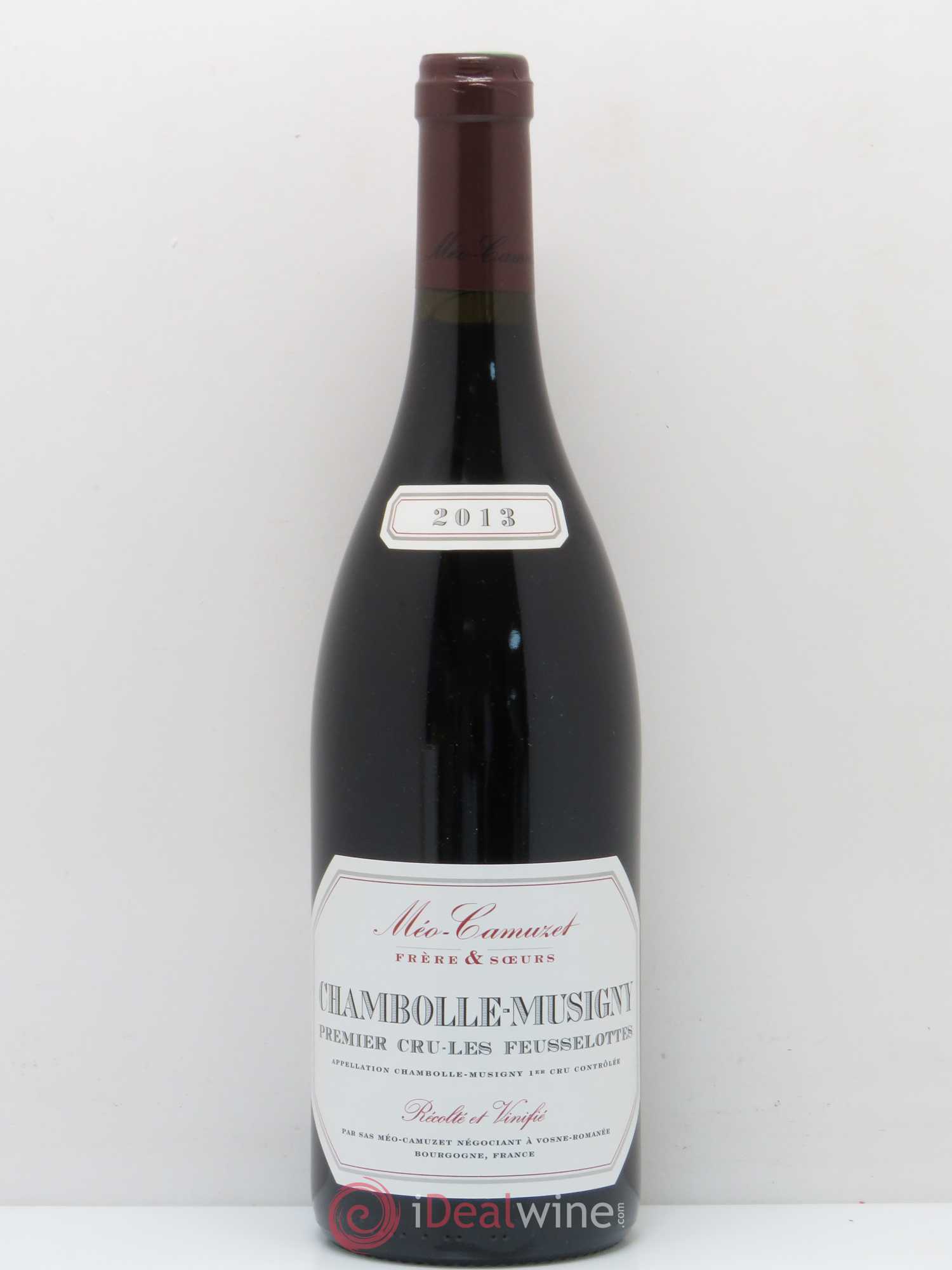 Chambolle-Musigny 1er Cru Les Feusselottes Méo-Camuzet (Frère & Soeurs) 2013 - Lot de 1 bouteille - 0