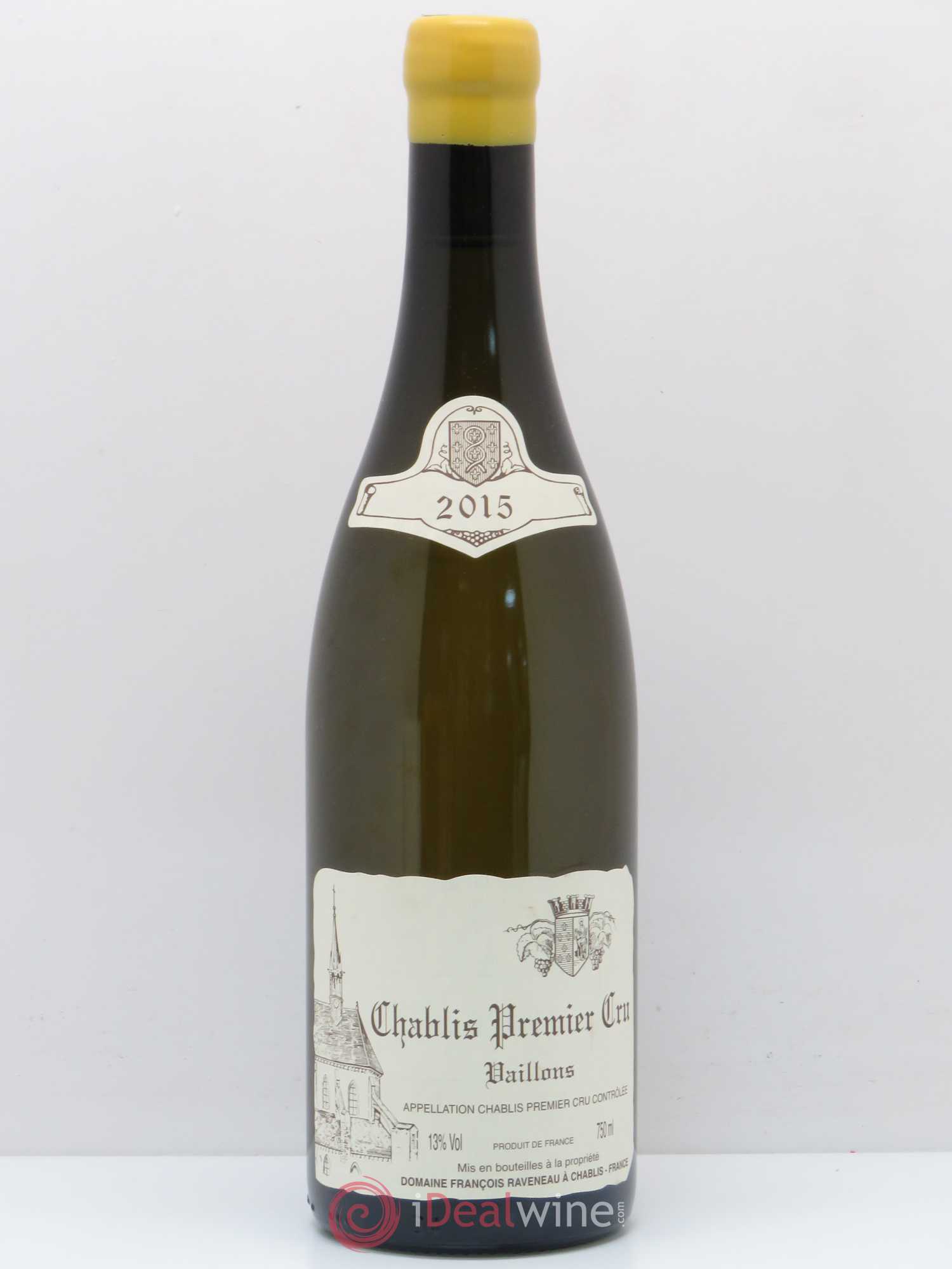 Chablis 1er Cru Vaillons Raveneau (Domaine) 2015 - Lot de 1 bouteille - 0