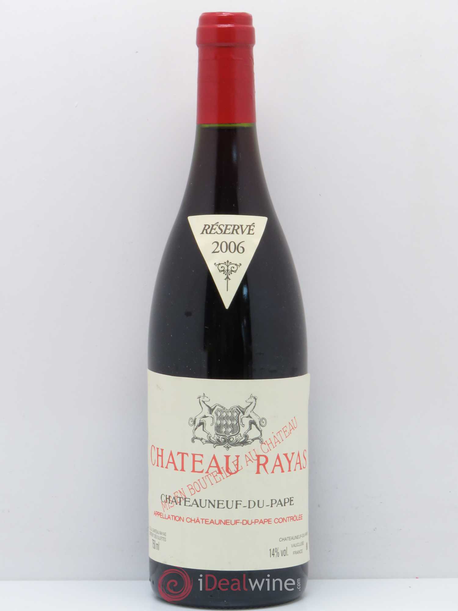 Châteauneuf-du-Pape Château Rayas Emmanuel Reynaud 2006 - Lot de 1 bouteille - 0