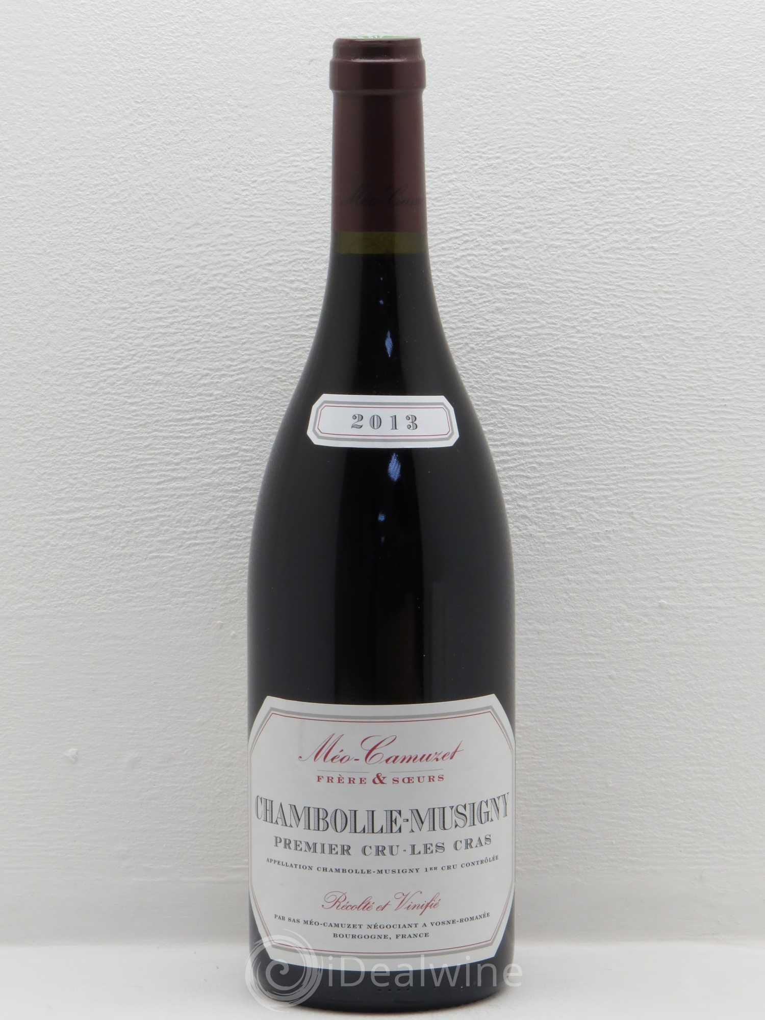 Chambolle-Musigny 1er Cru Les Cras Méo-Camuzet (Frère & Soeurs) 2013 - Lot de 1 bouteille - 0