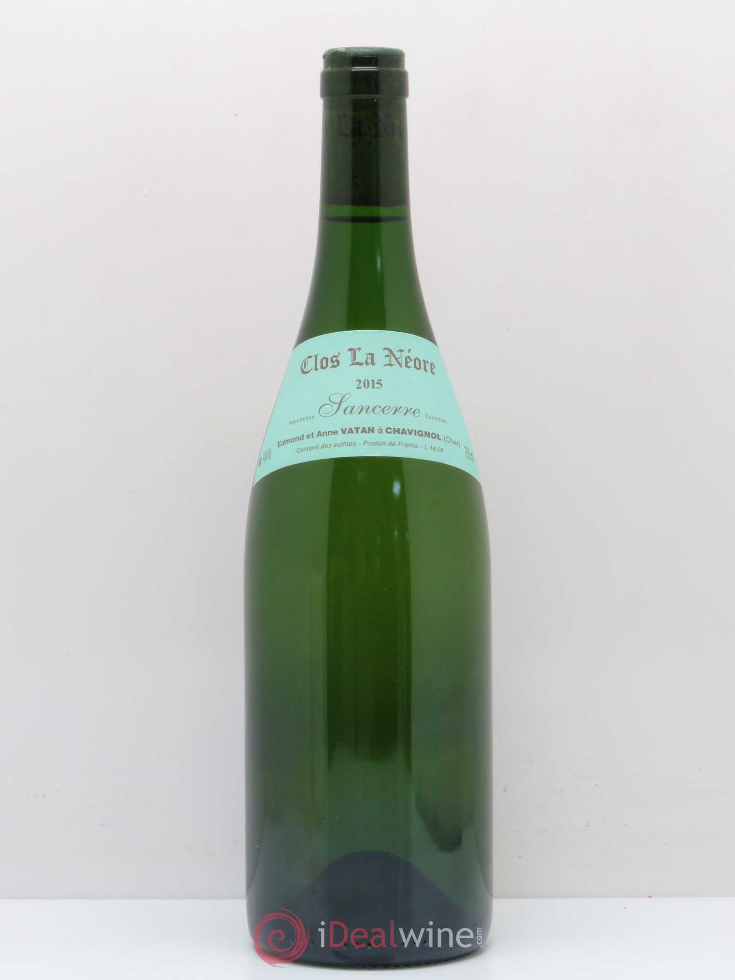 Sancerre Clos la Neore Edmond Vatan 2015 - Lot de 1 bouteille - 0