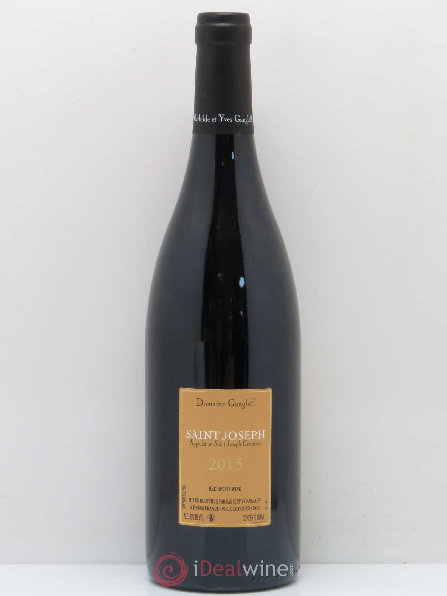 Saint-Joseph Gangloff (Domaine) 2015 - Lot de 1 bouteille - 1