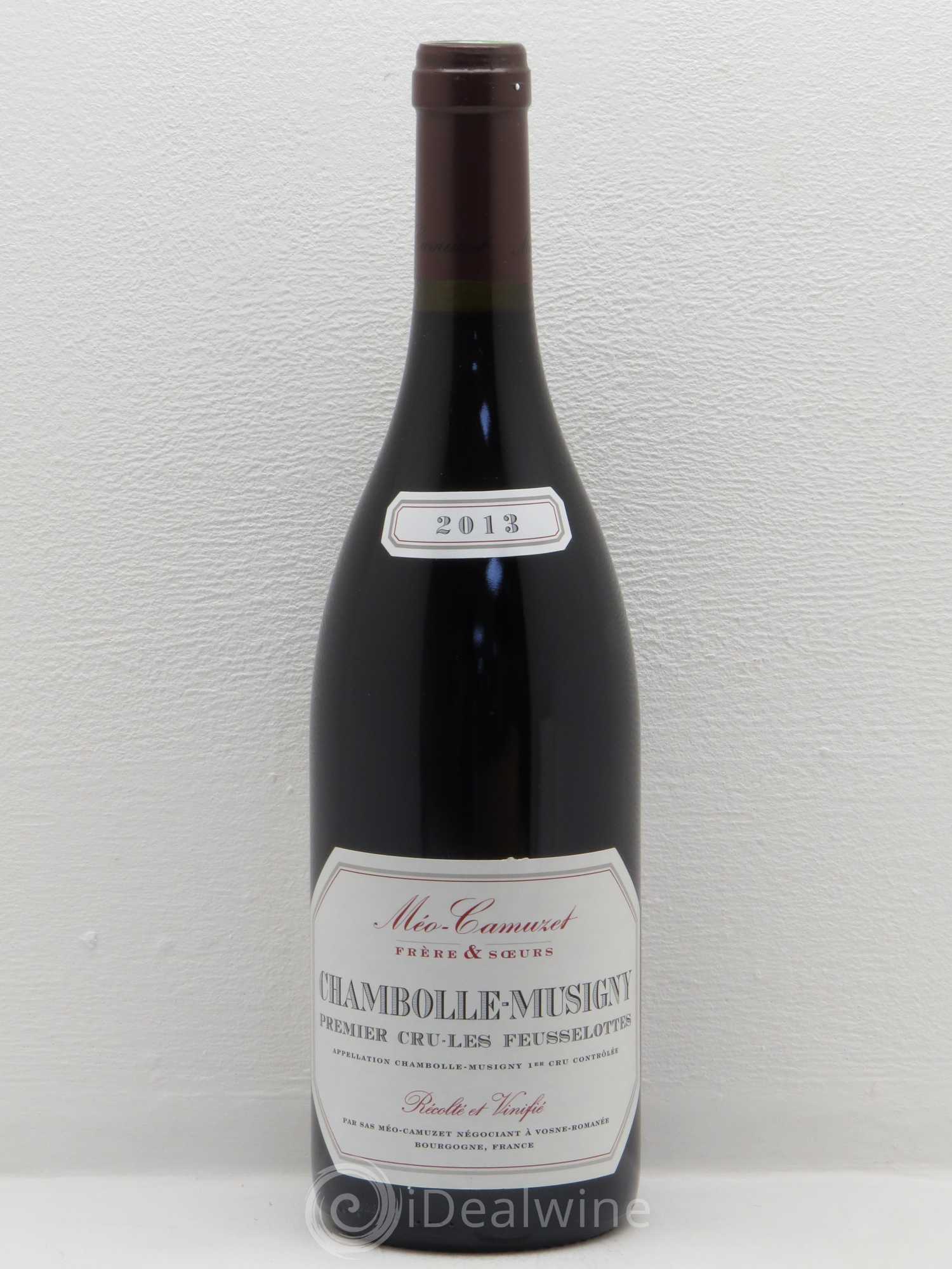 Chambolle-Musigny 1er Cru Les Feusselottes Méo-Camuzet (Frère & Soeurs) 2013 - Lot de 1 bouteille - 0