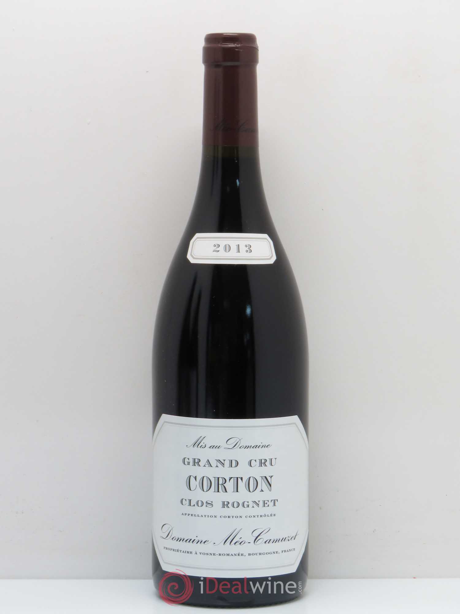 Corton Grand Cru Clos Rognet Méo-Camuzet (Domaine) 2013 - Lot de 1 bouteille - 0