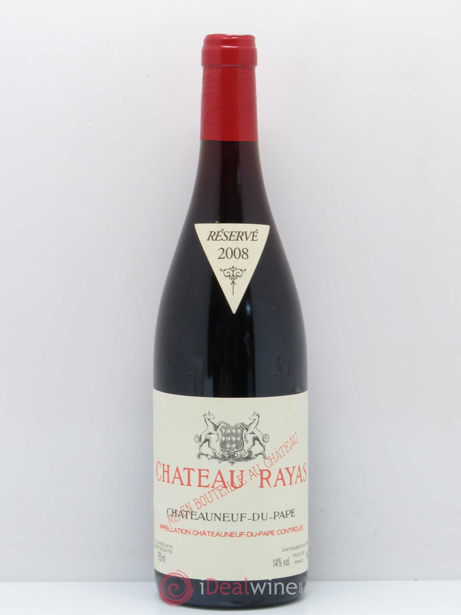Châteauneuf-du-Pape Château Rayas Emmanuel Reynaud 2008 - Lot de 1 bouteille - 0