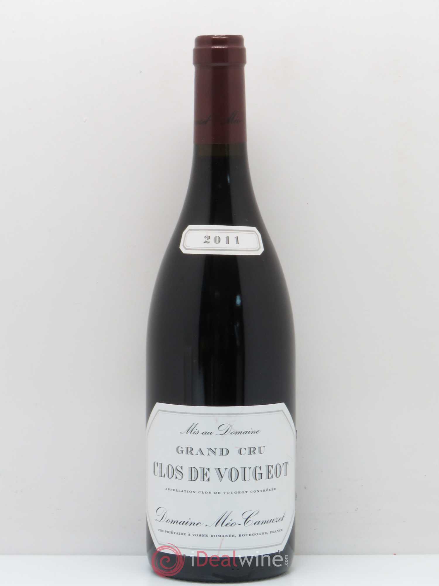 Clos de Vougeot Grand Cru Méo-Camuzet (Domaine) 2011 - Lot de 1 bouteille - 0