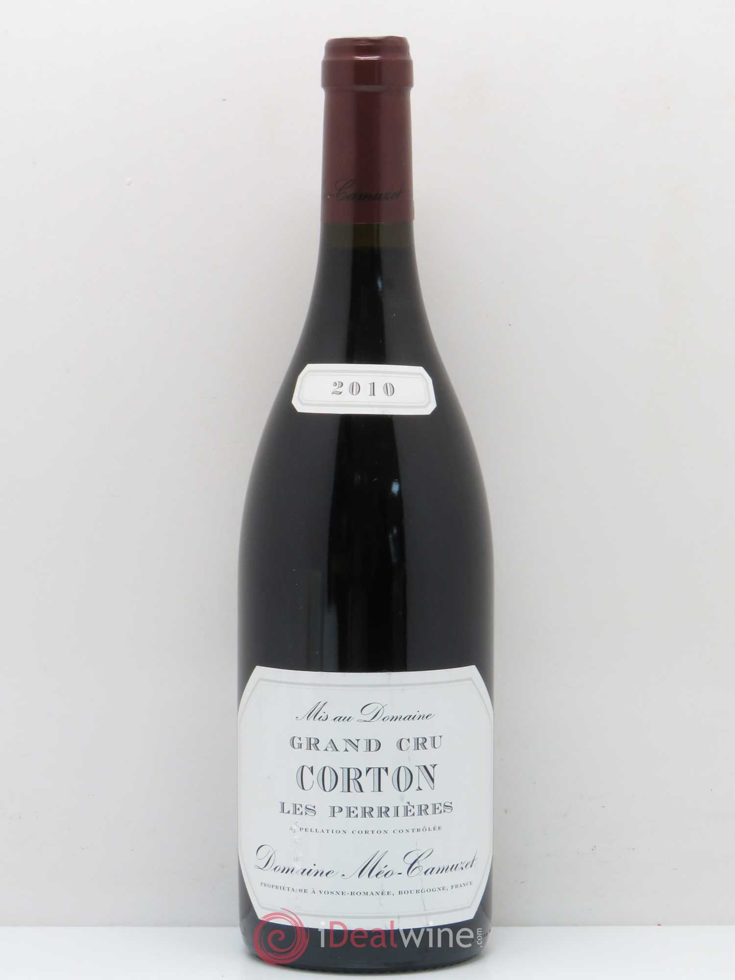Corton Grand Cru Les Perrières Méo-Camuzet (Domaine) 2010 - Lot de 1 bouteille - 0