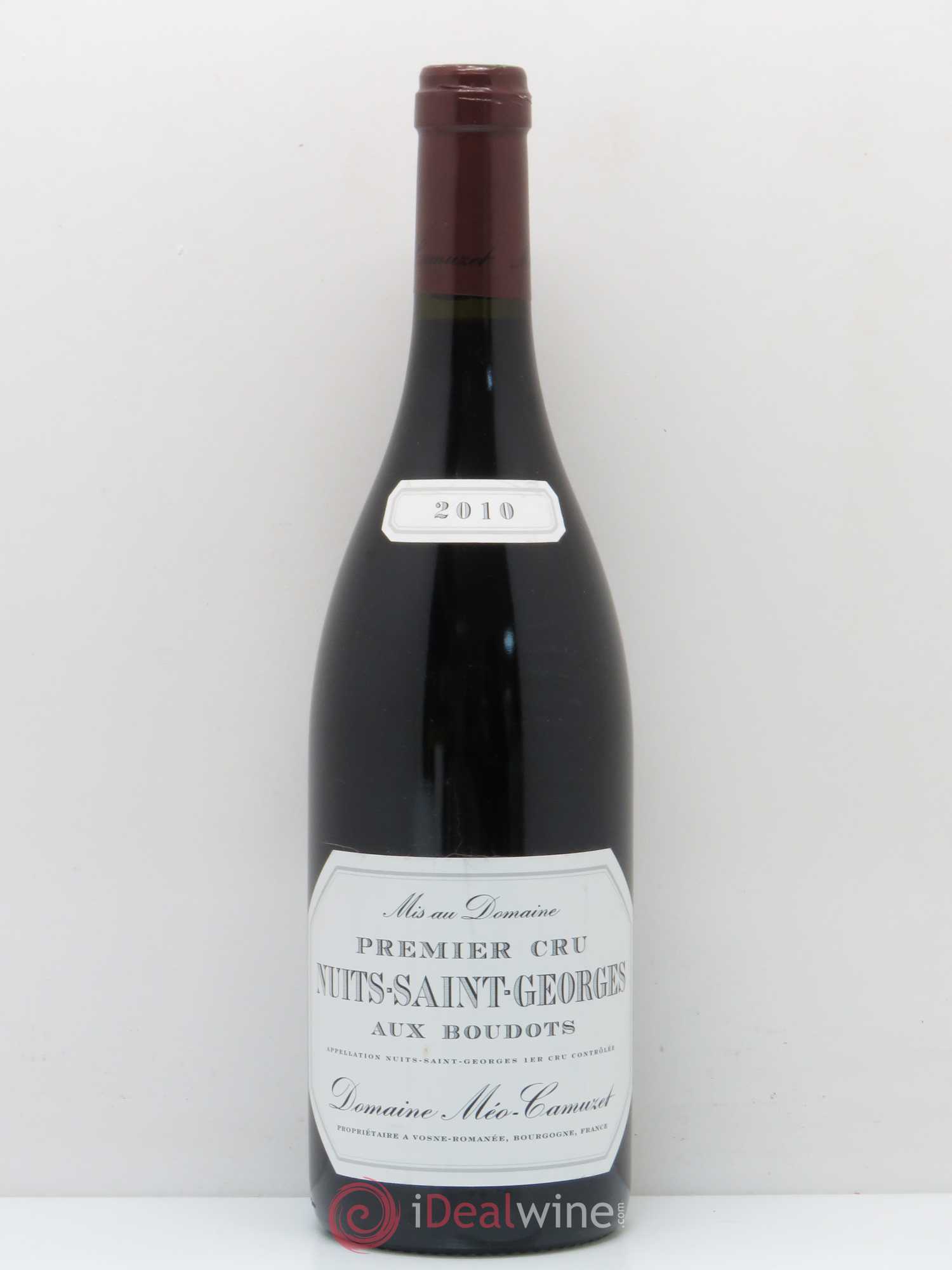 Nuits-Saint-Georges 1er Cru Aux Boudots Méo-Camuzet (Domaine) 2010 - Lot de 1 bouteille - 0