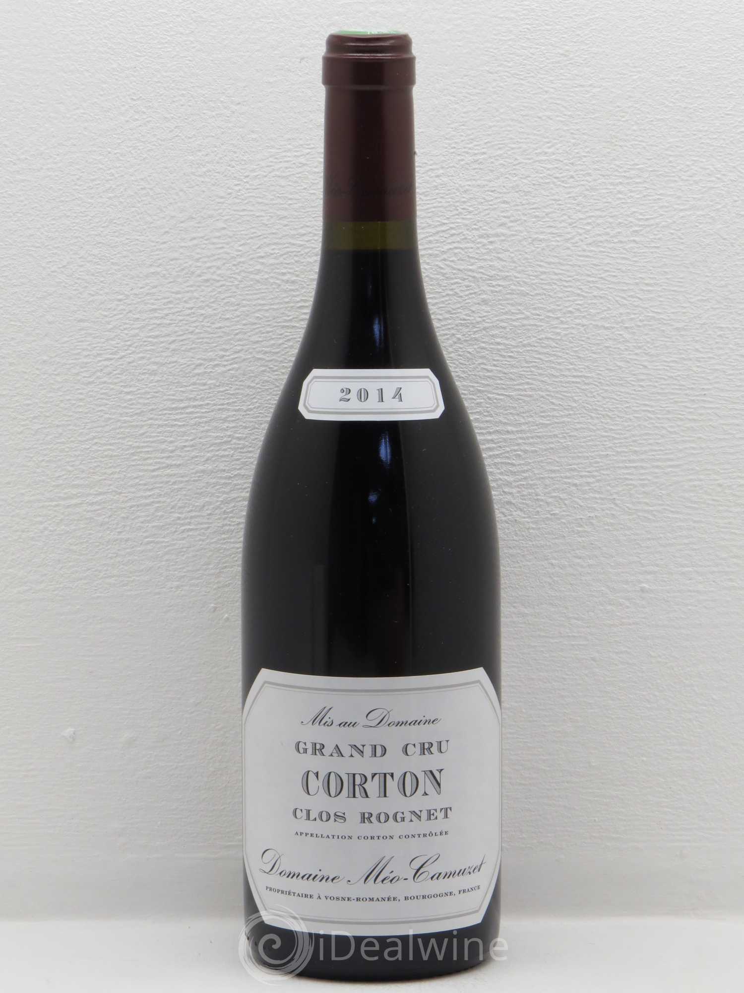 Corton Grand Cru Clos Rognet Méo-Camuzet (Domaine) 2014 - Lot de 1 bouteille - 0