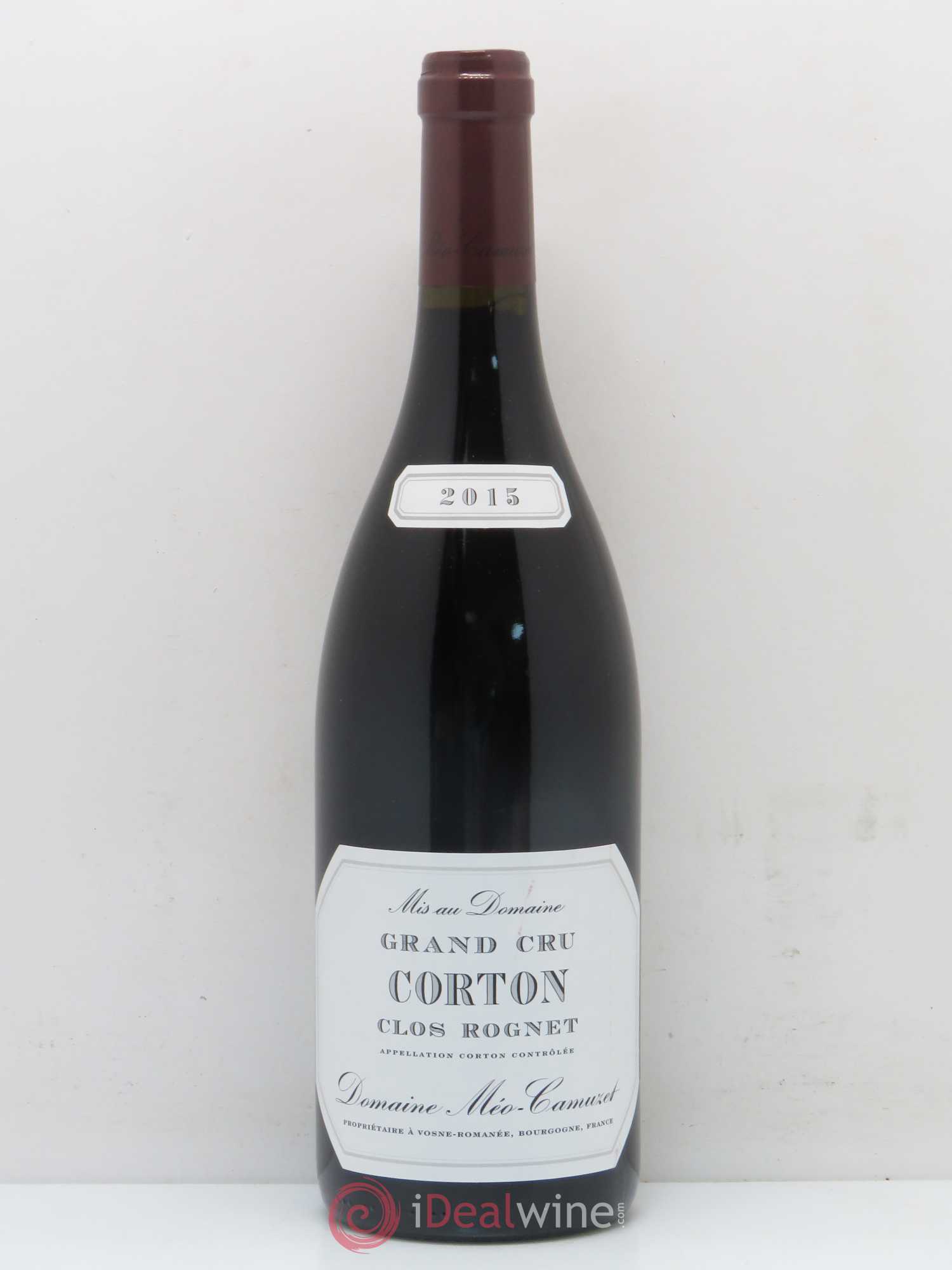 Corton Grand Cru Clos Rognet Méo-Camuzet (Domaine) 2015 - Lot de 1 bouteille - 0