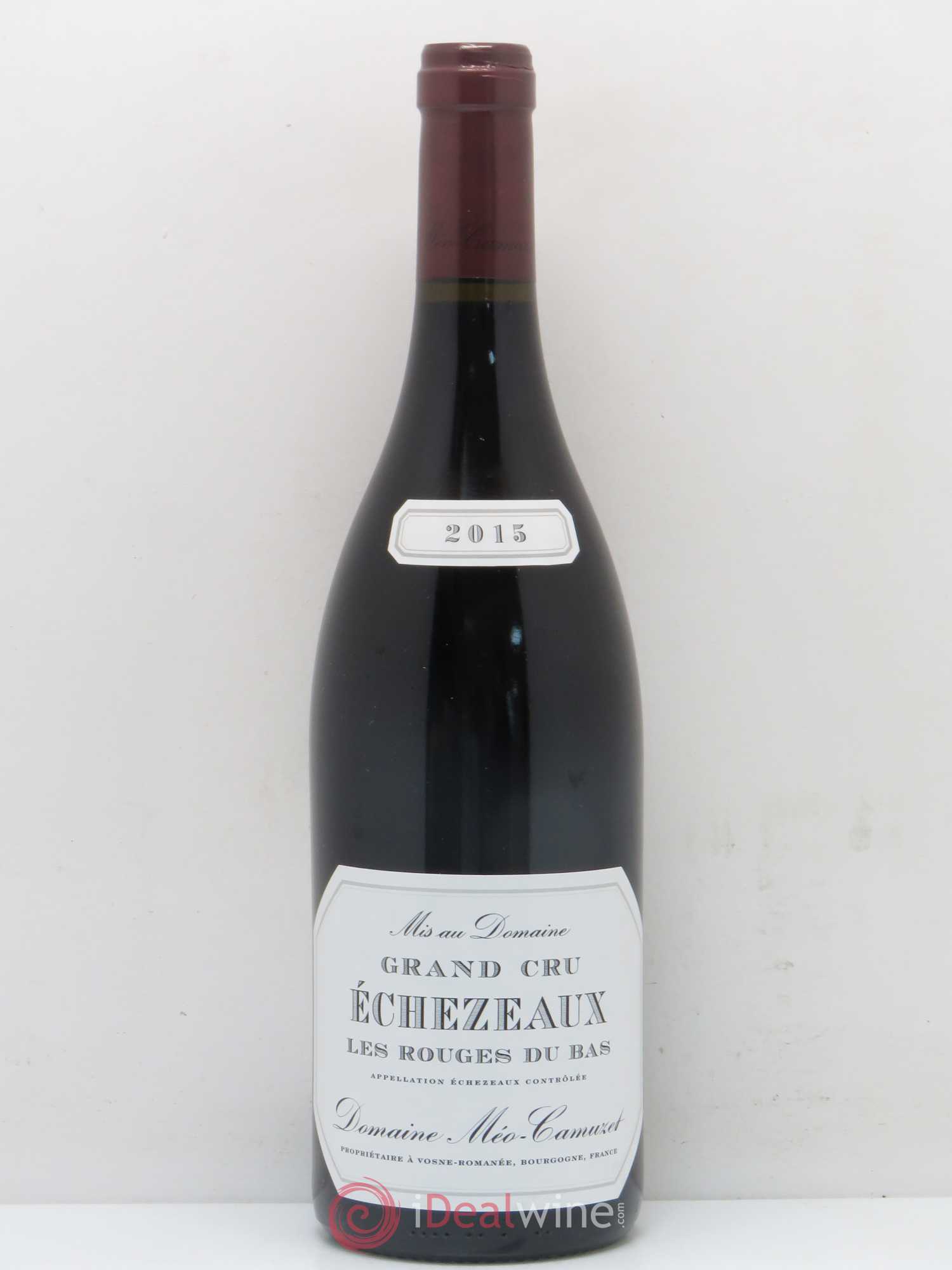 Echezeaux Grand Cru Les Rouges du Bas Méo-Camuzet (Domaine) Rouge Du Bas 2015 - Lot of 1 bottle - 0