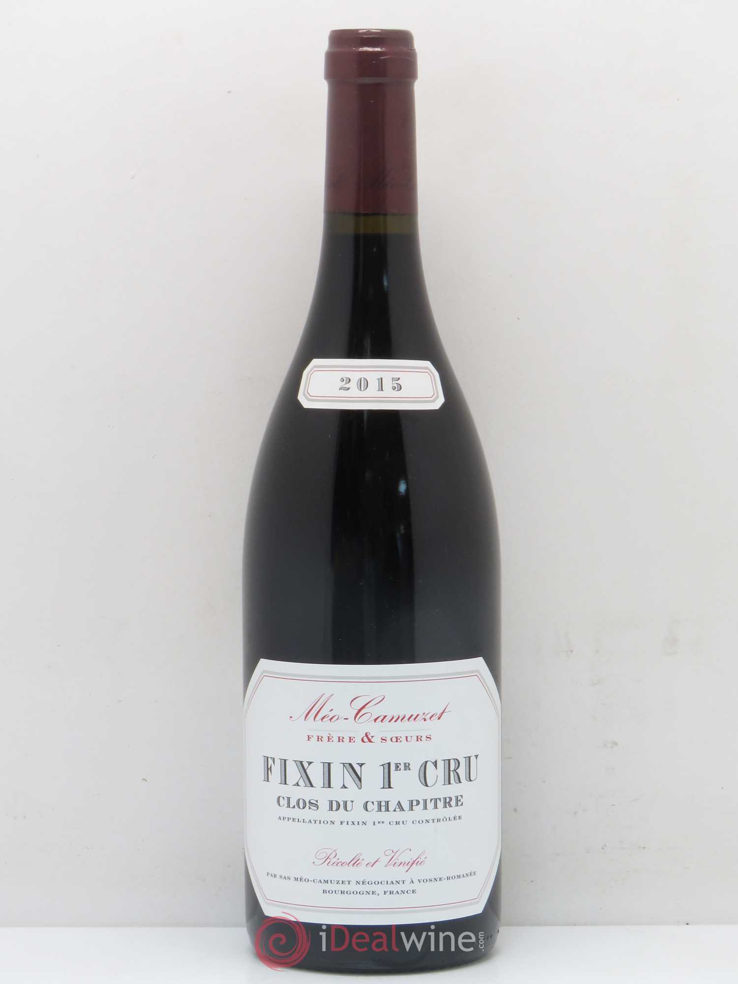 Fixin 1er Cru Clos du Chapitre Méo-Camuzet (Frère & Soeurs) 2015 - Lot de 1 bouteille - 0