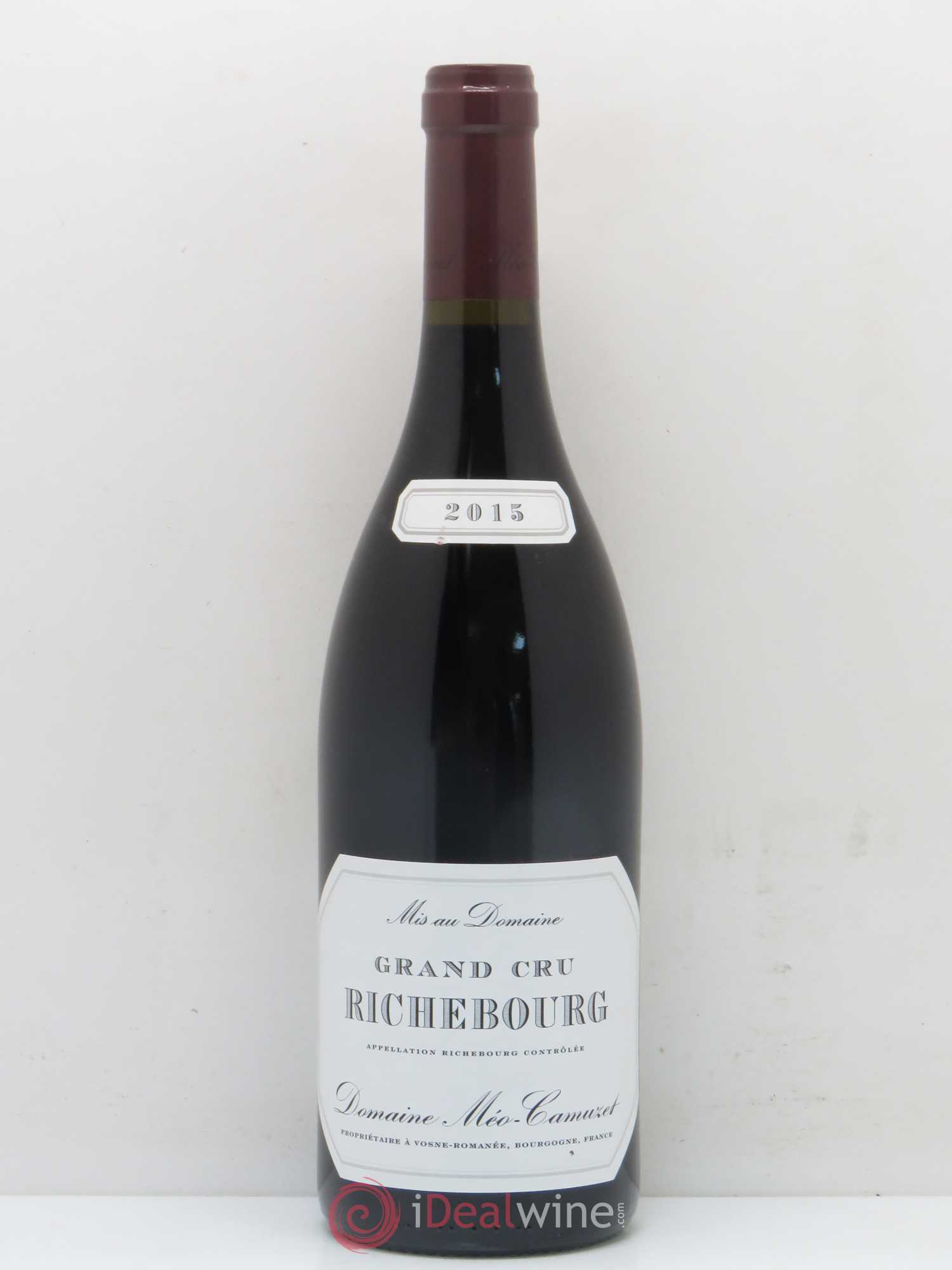 Richebourg Grand Cru Méo-Camuzet (Domaine) 2015 - Lot de 1 bouteille - 0