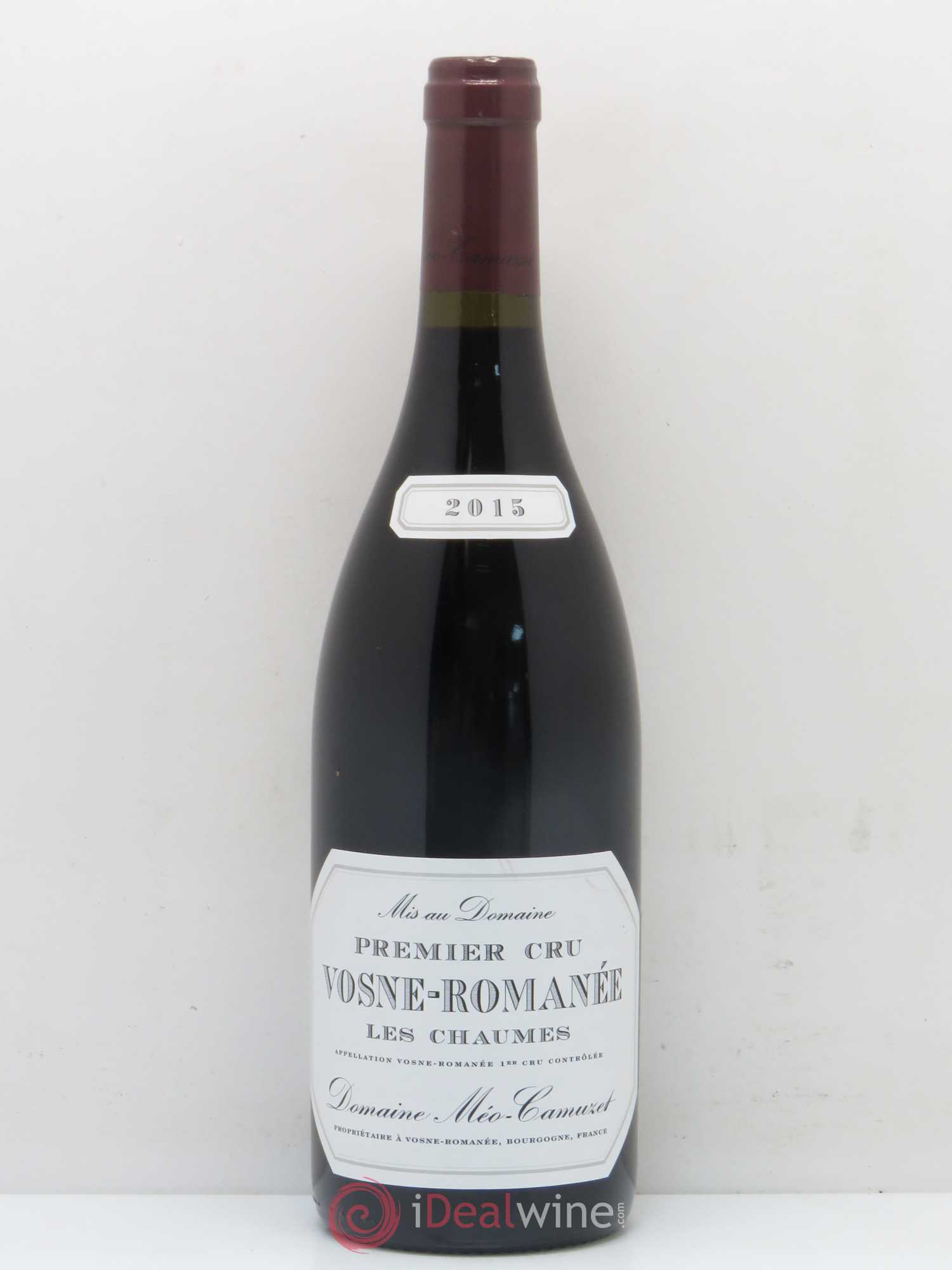 Vosne-Romanée 1er Cru Les Chaumes Méo-Camuzet (Domaine) 2015 - Lot de 1 bouteille - 0