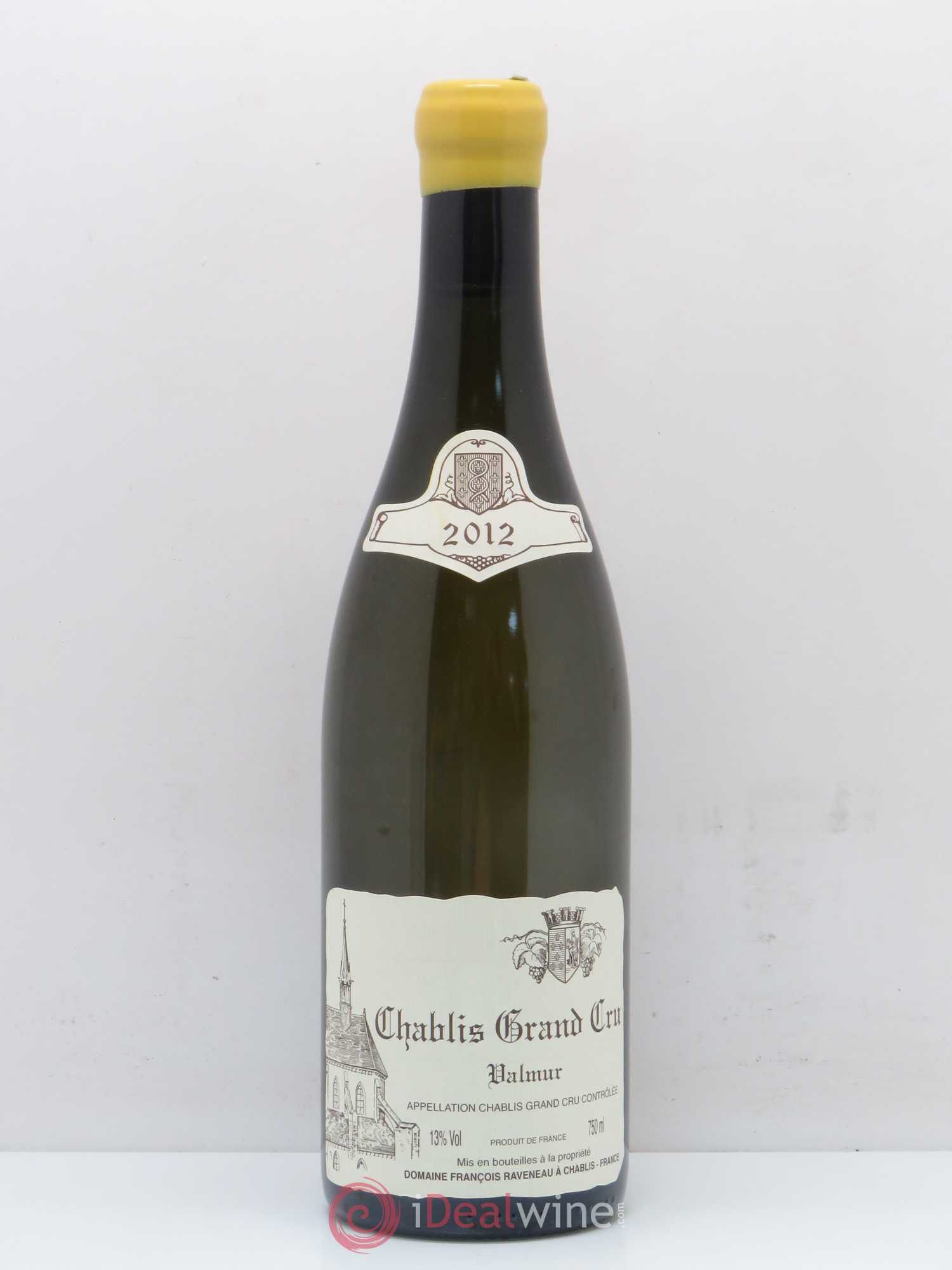 Chablis Grand Cru Valmur Raveneau (Domaine) 2012 - Lot de 1 bouteille - 0