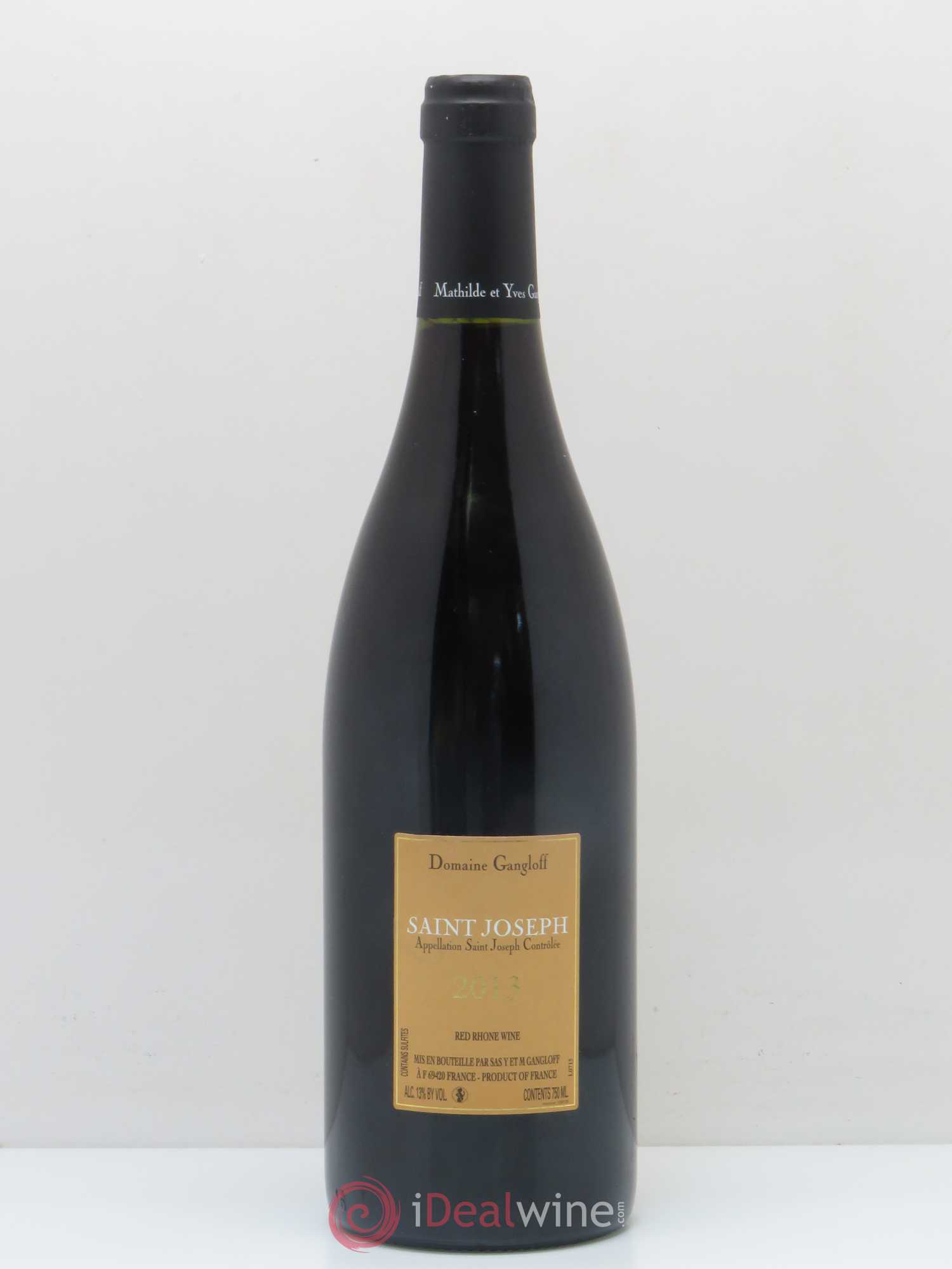 Saint-Joseph Gangloff (Domaine) 2013 - Lot de 1 bouteille - 1