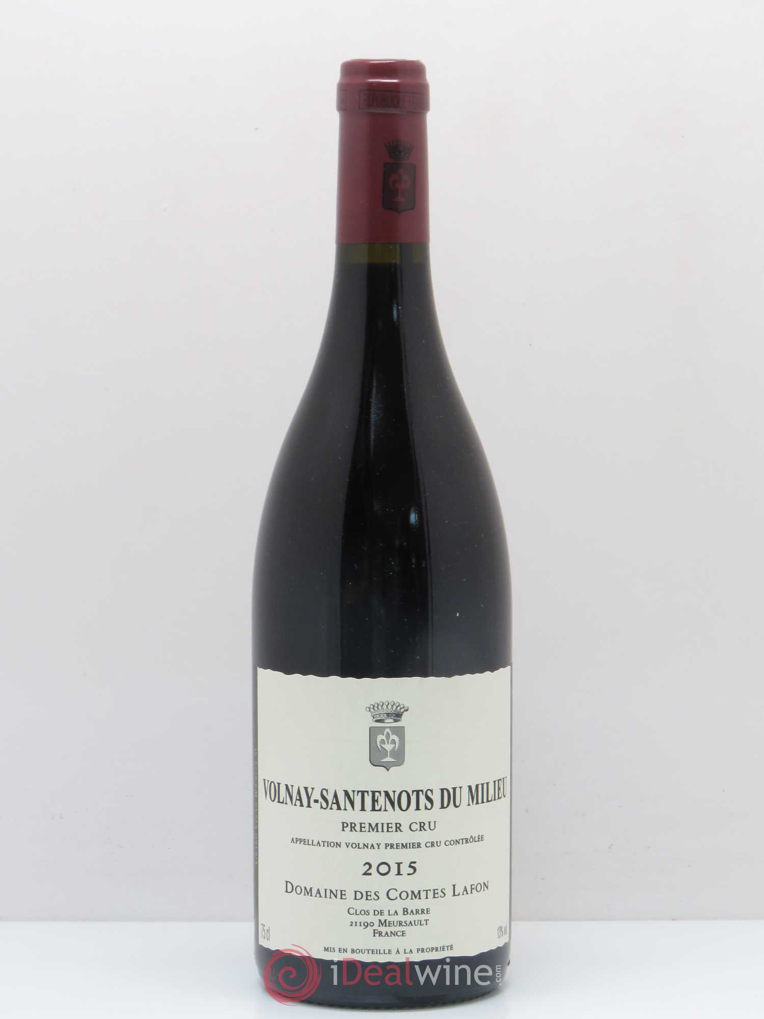 Volnay 1er Cru Santenots du Milieu Comtes Lafon (Domaine des) 2015 - Lot de 1 bouteille - 0