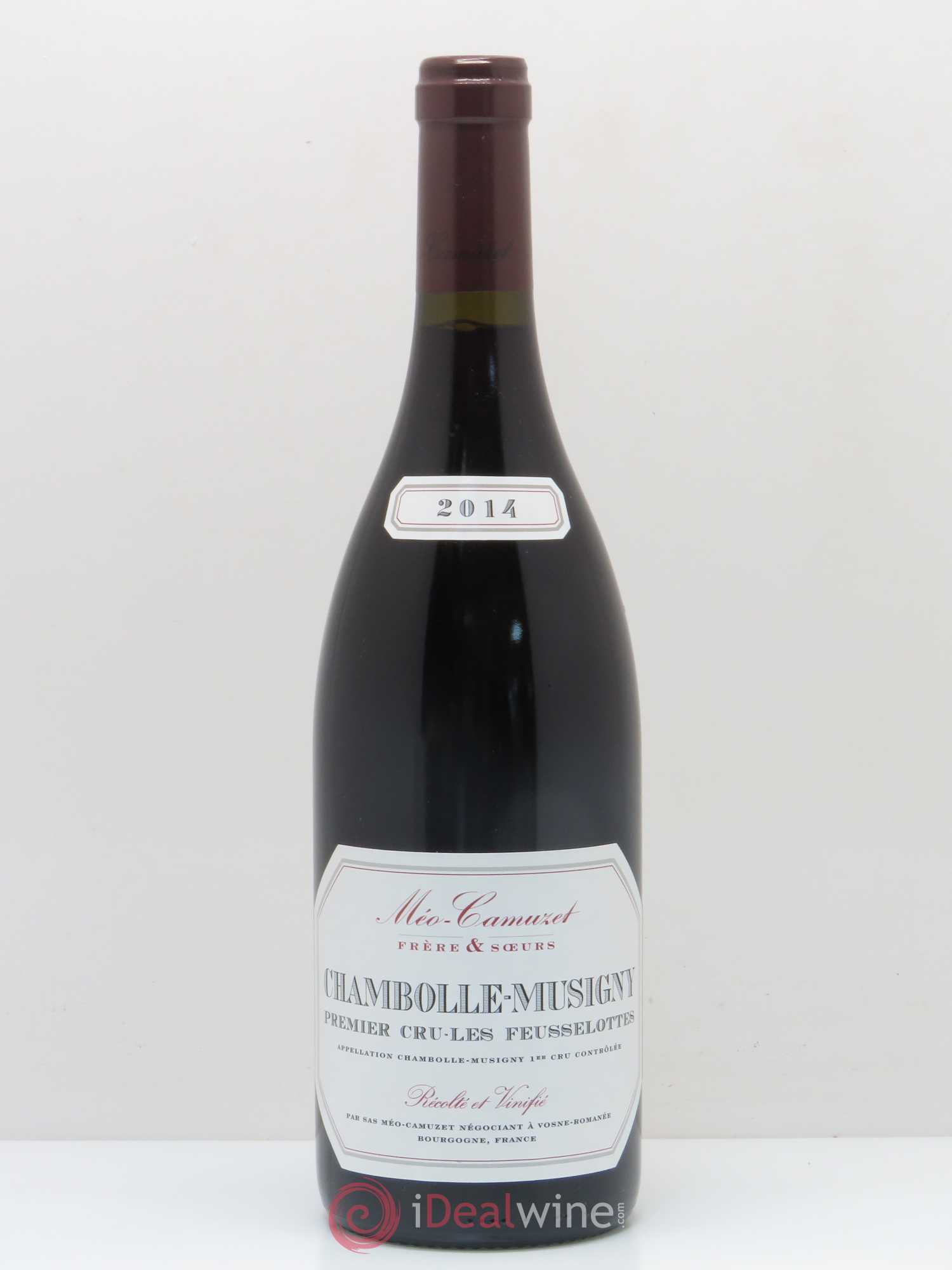 Chambolle-Musigny 1er Cru Les Feusselottes Méo-Camuzet (Frère & Soeurs) 2014 - Lot de 1 bouteille - 0