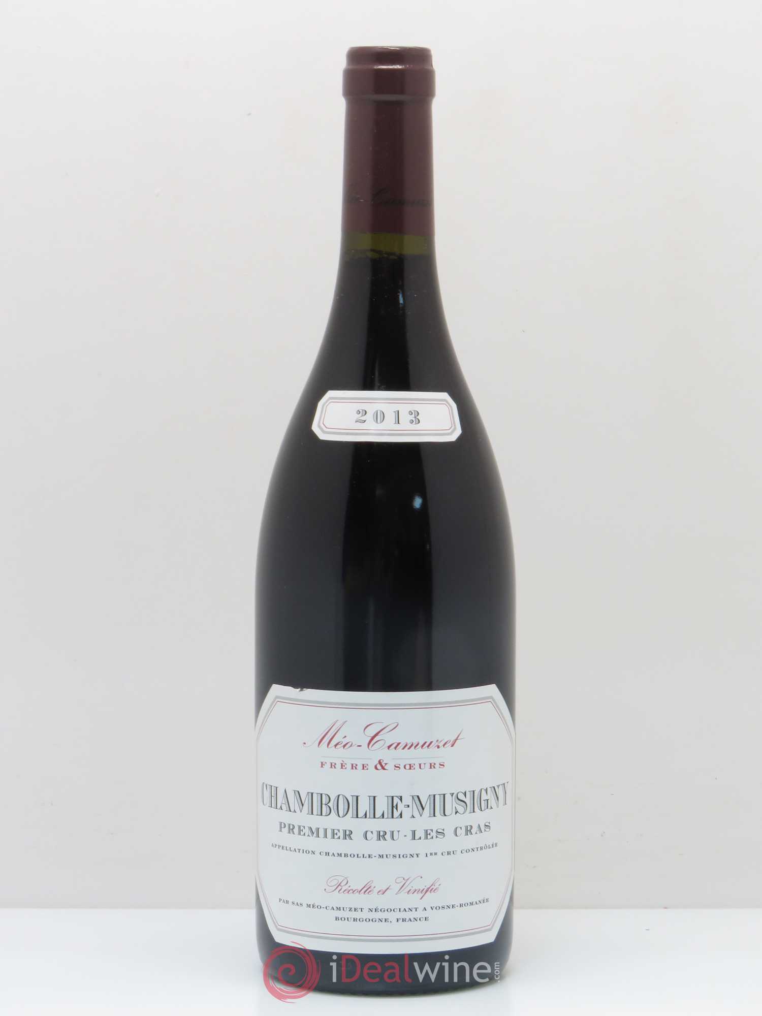Chambolle-Musigny 1er Cru Les Cras Méo-Camuzet (Frère & Soeurs) 2013 - Posten von 1 Flasche - 0